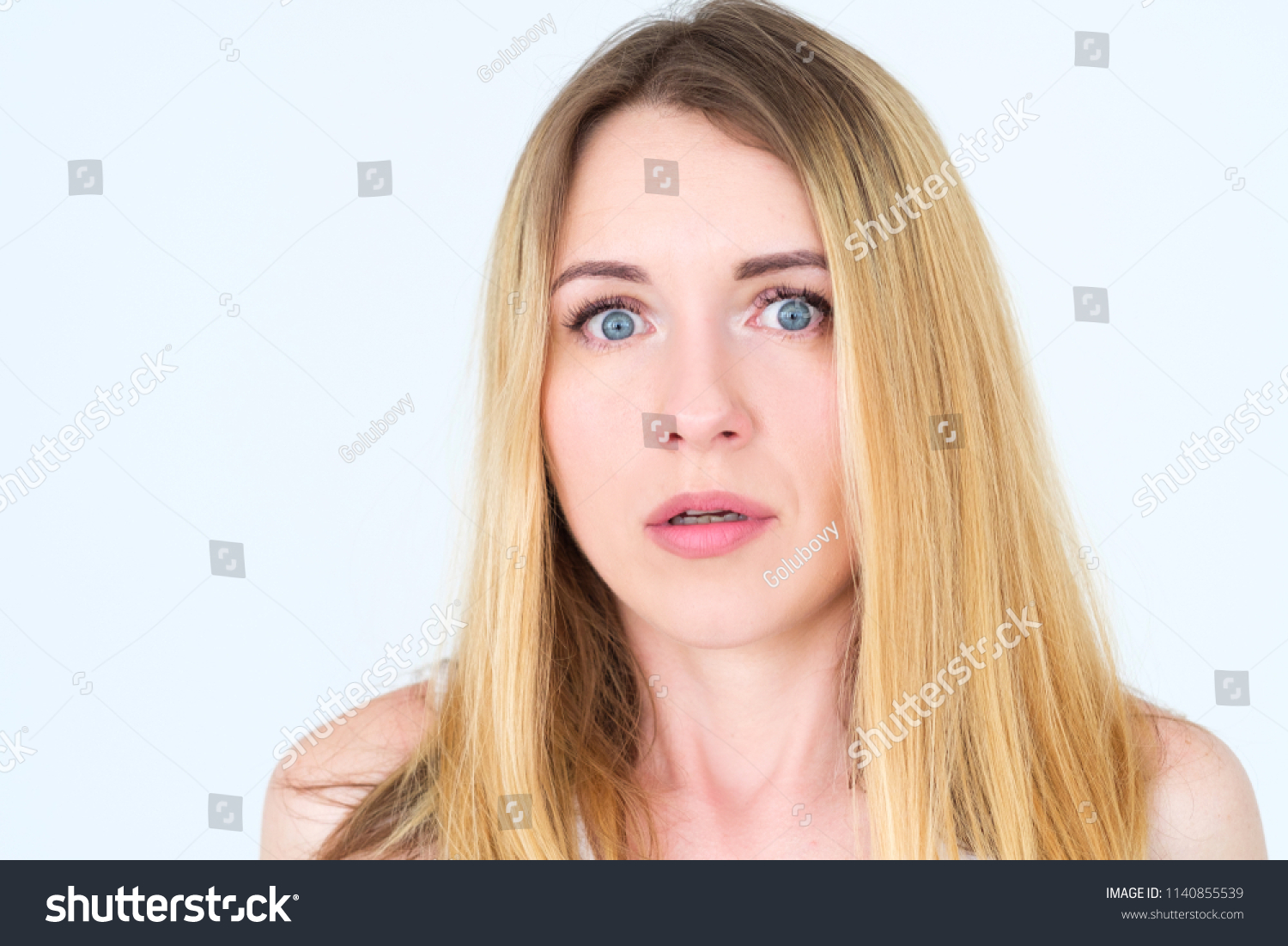 Emotion Face Overwhelmed Perplexed Shocked Surprised Stock Photo (Edit ...