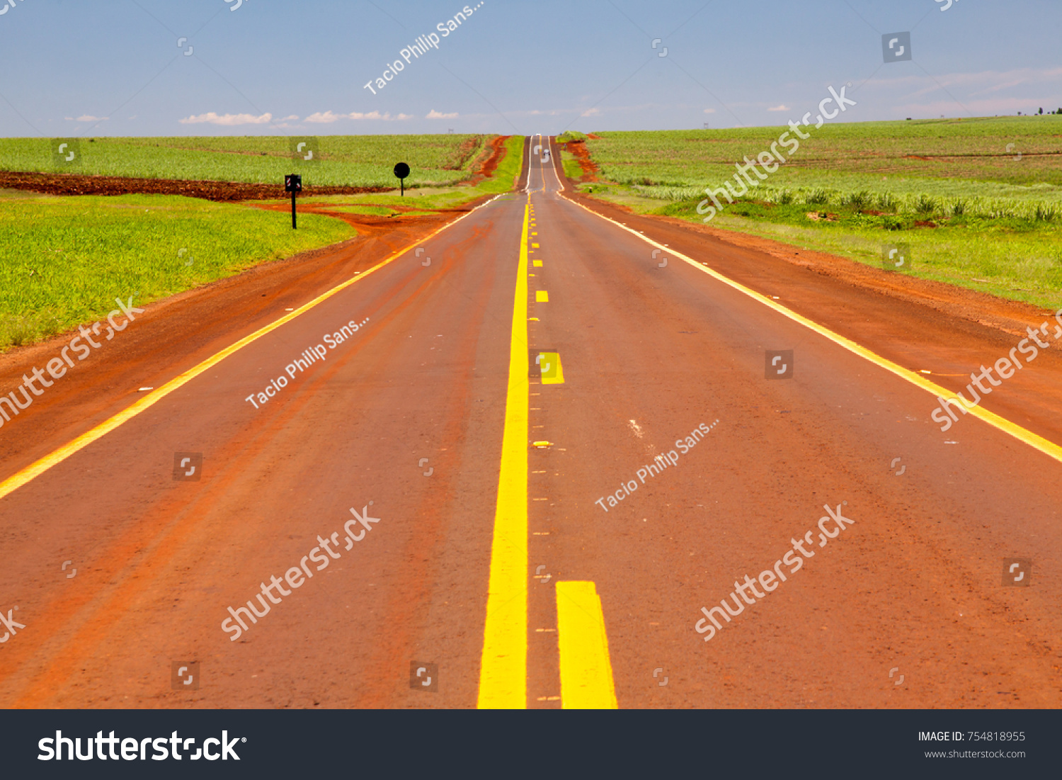 empty-road-very-hot-day-showing-stock-photo-edit-now-754818955