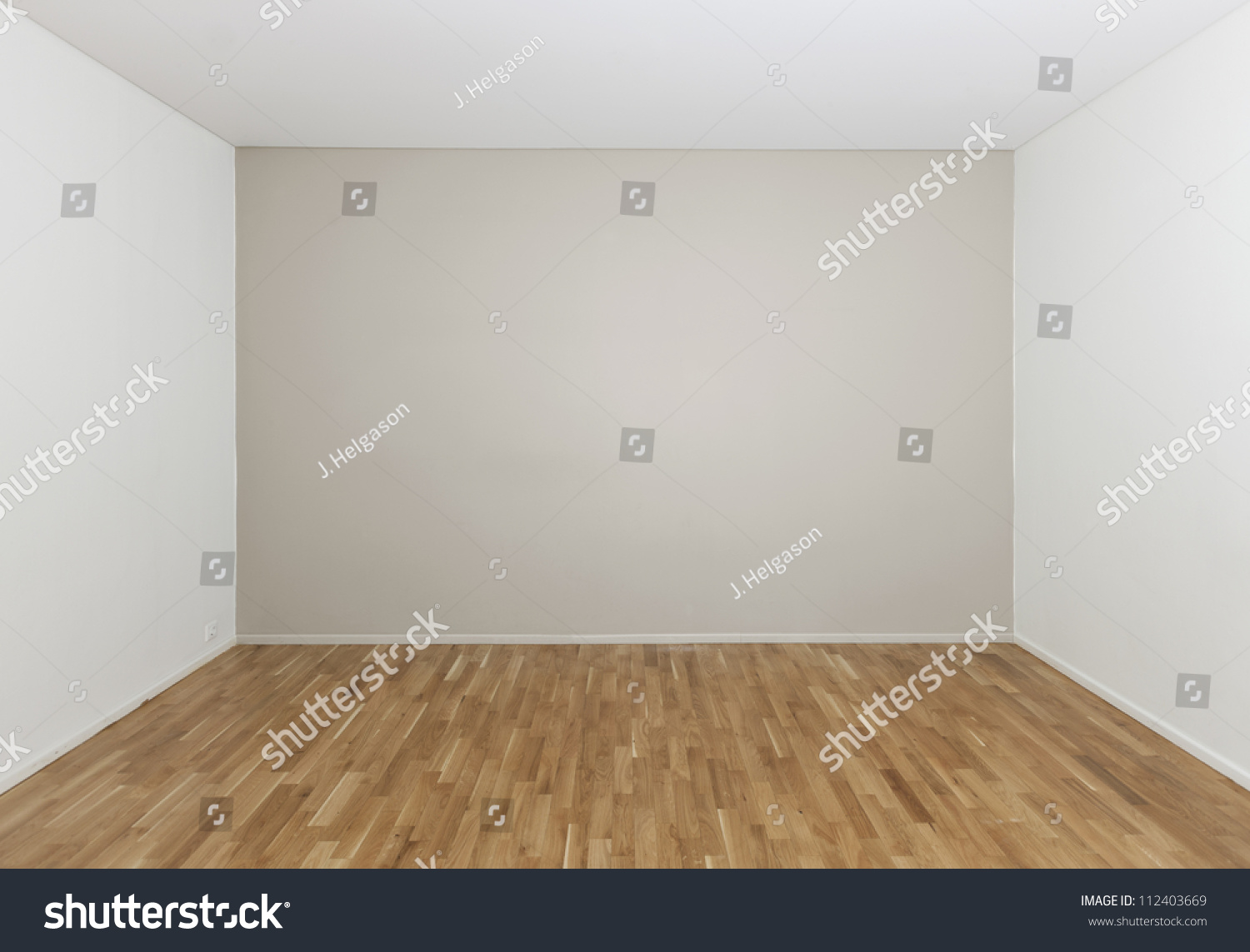 Empty Room In A Modern House Stock Photo 112403669 : Shutterstock