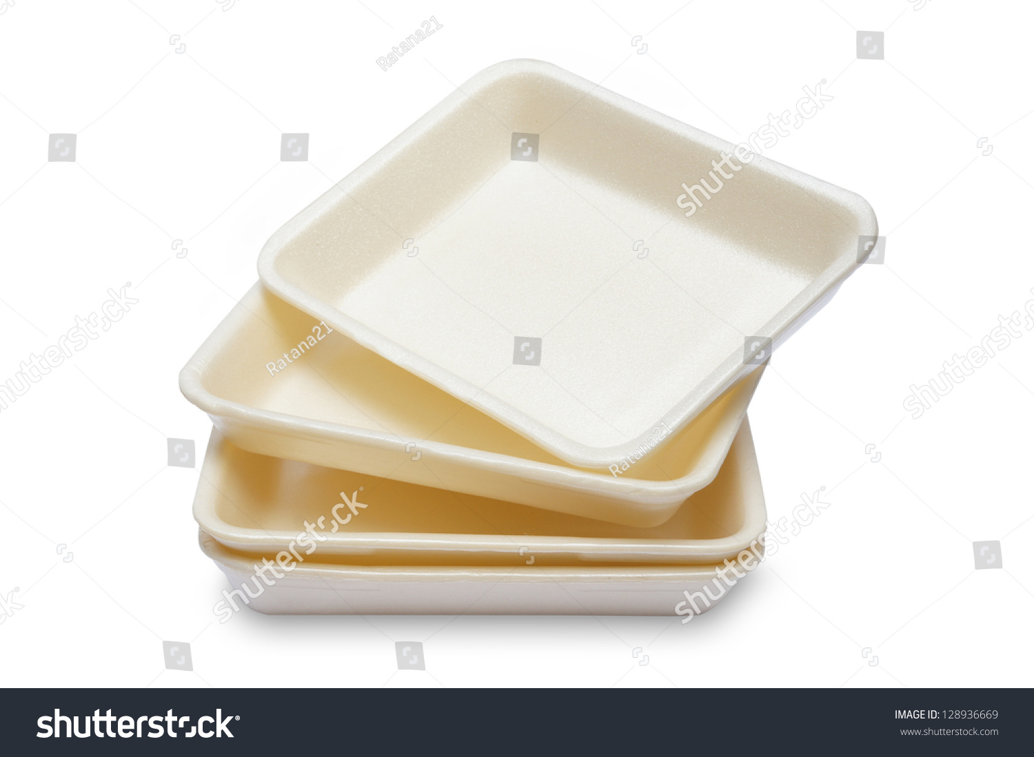 Empty Styrofoam Food Container Stock Photo 128936669 | Shutterstock