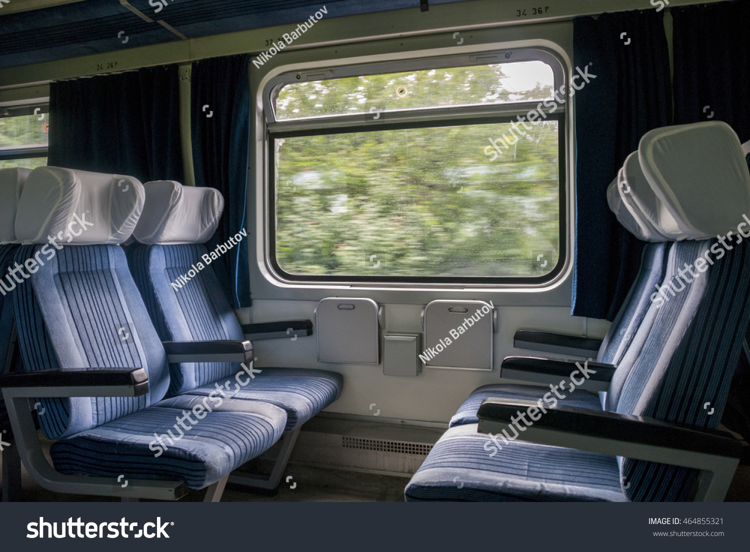 Travel by train with comfort. Coupe in trains Travel by train with comfort. Coupe in trains