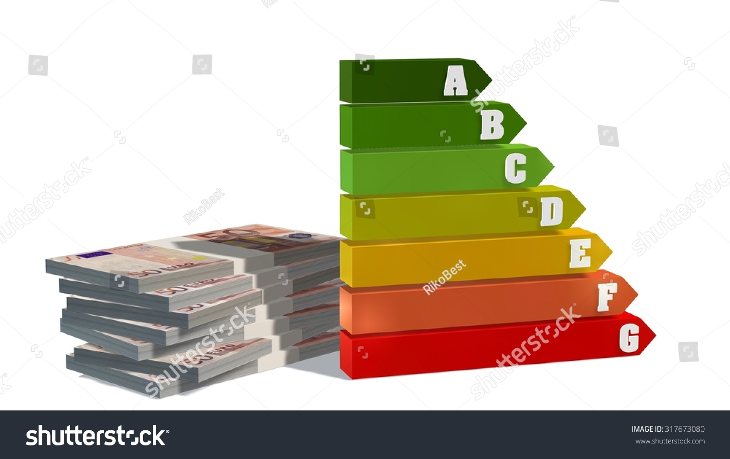 energy-efficiency-rating-scale-stack-50-stock-illustration-317673080