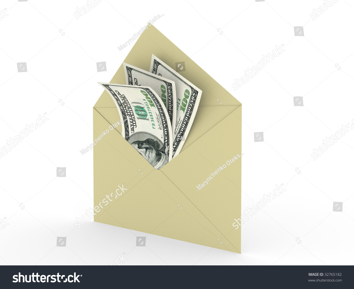 envelope of money