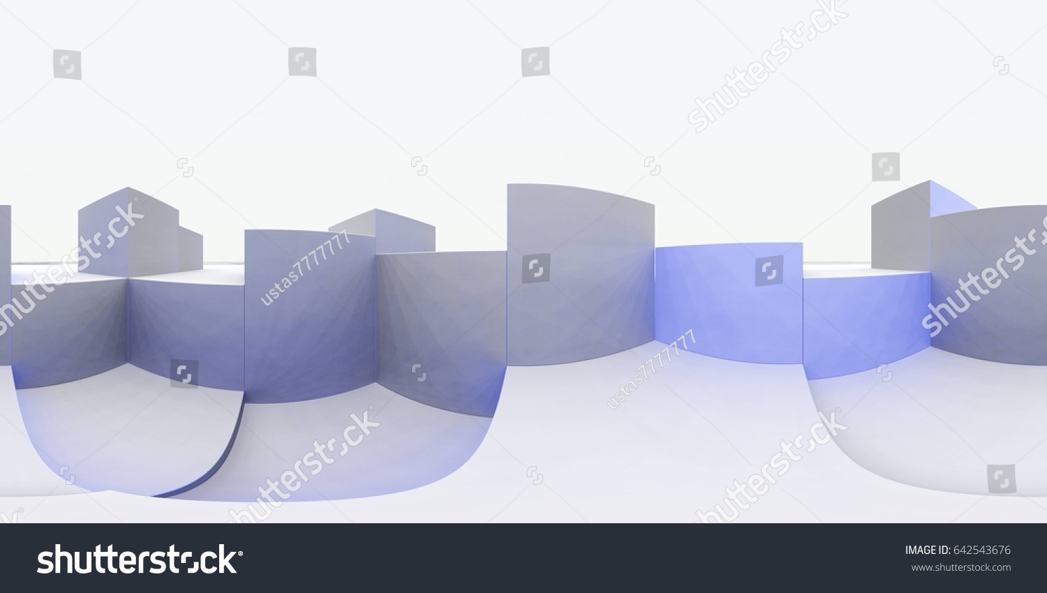 Environment Map Hdri Map Equirectangular Projection 库存插图 642543676 ...