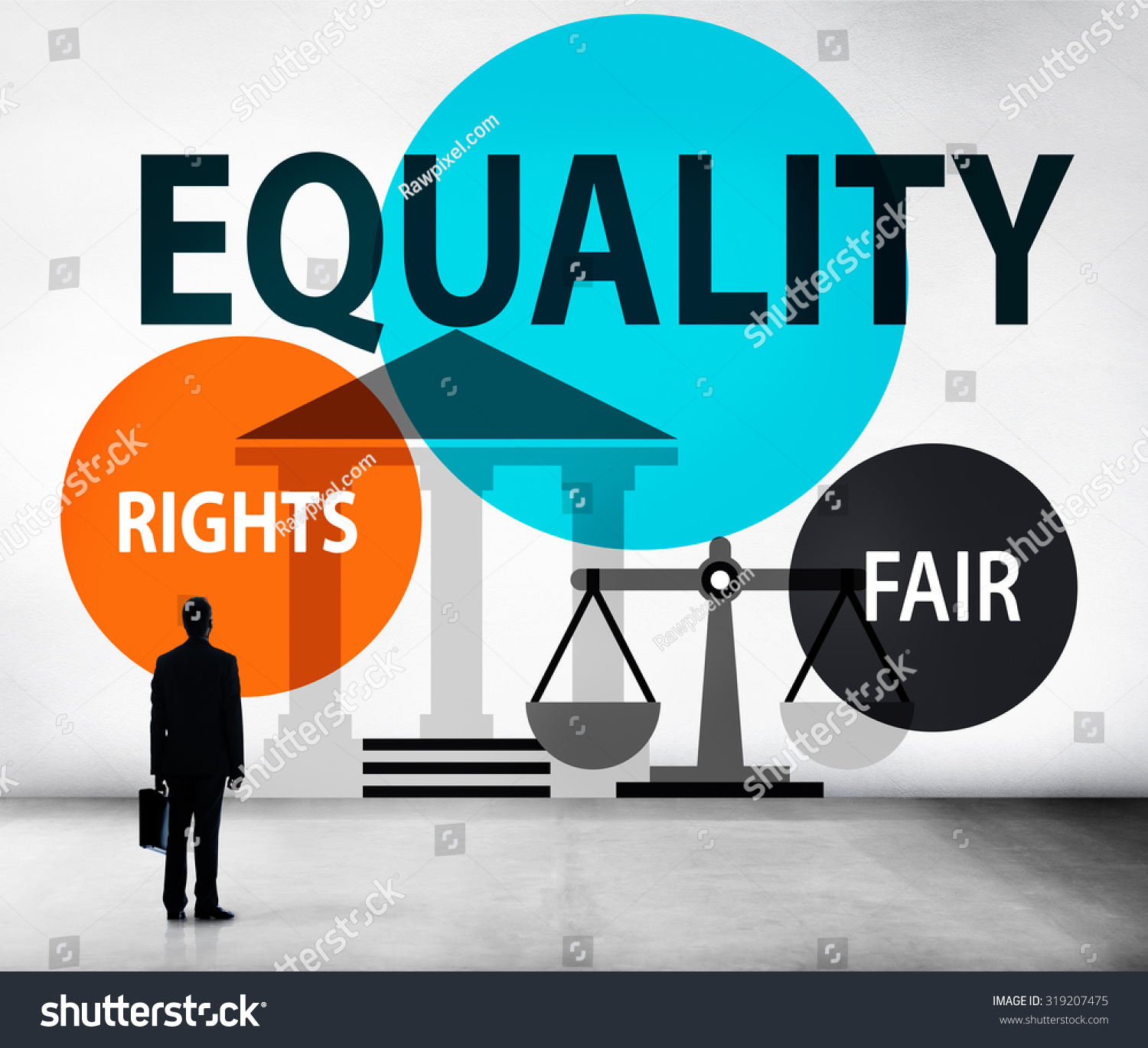 Equality Parity Balance Justice Fair Concept Stock Photo (Edit Now ...