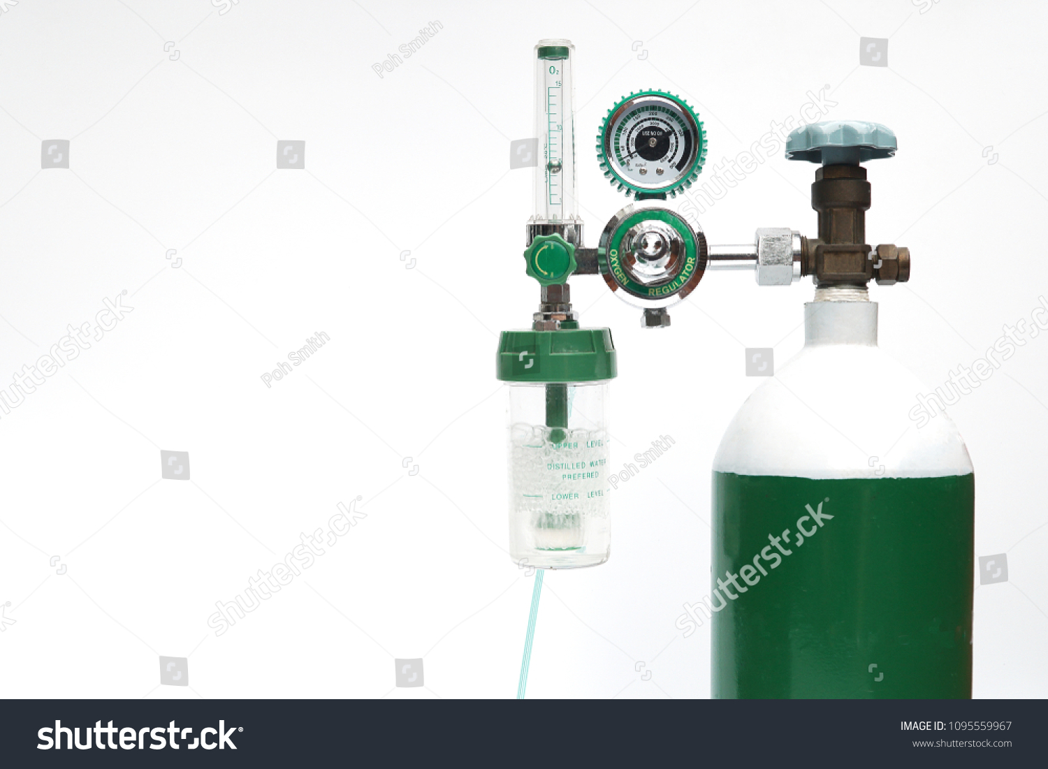 Equipment Medical Oxygen Tank Cylinder Regulator Stock Photo (edit Now 