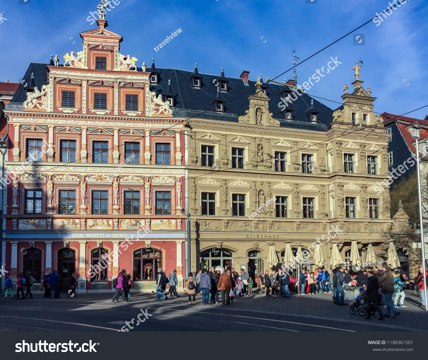 Erfurt Germany Dec 20 2015 People Stock Photo Edit Now 1188361501