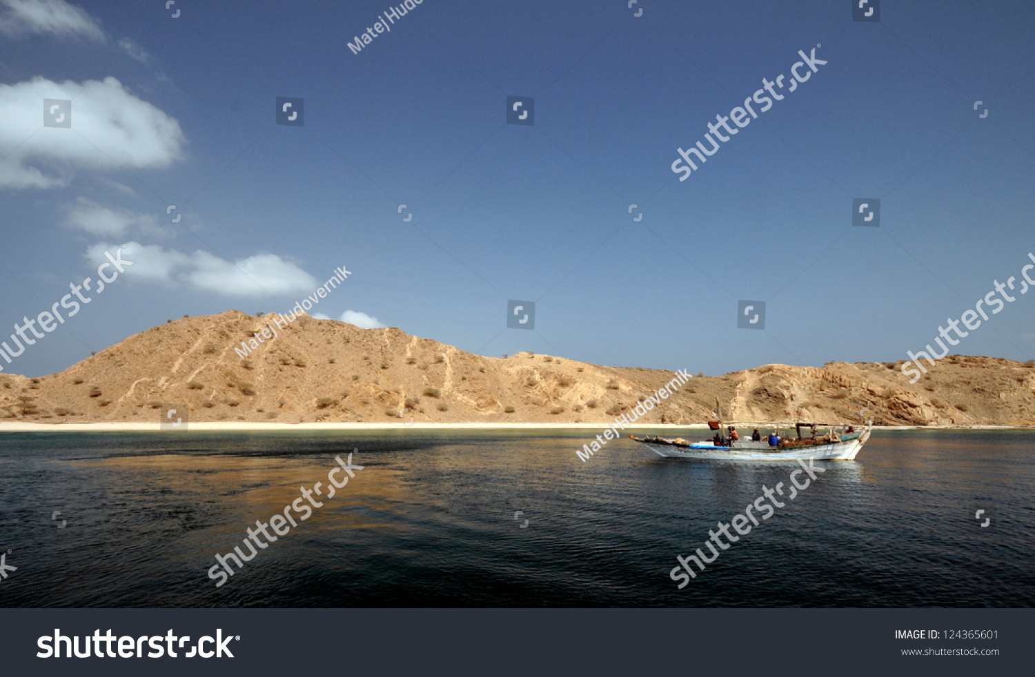 Eritrea, Dahlak Isles, Red Sea And White Sand Stock Photo 124365601 ...