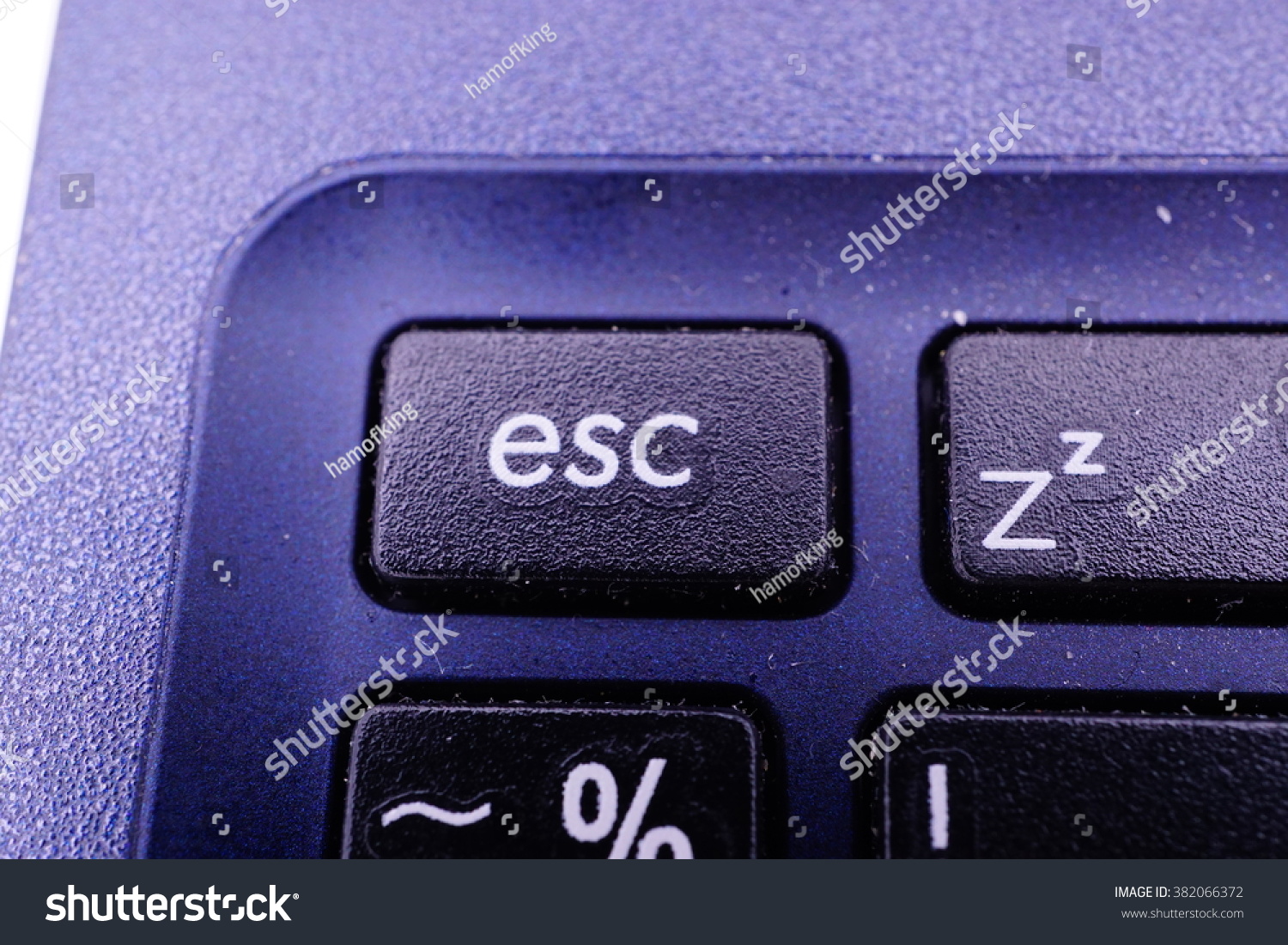 Esc Button Stock Photo 382066372 Shutterstock