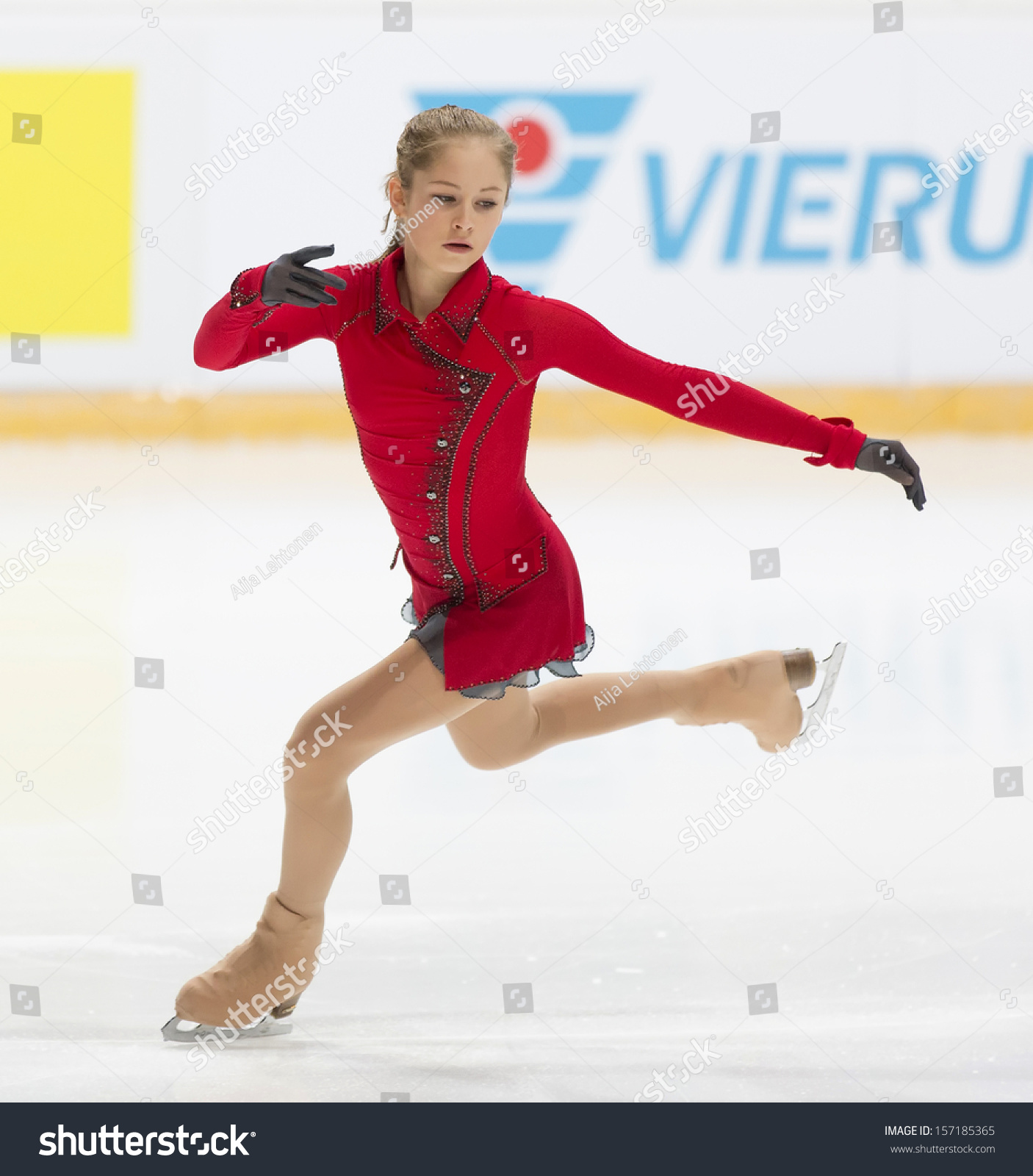 Espoo Finland October 6 Julia Lipnitskaia Stock Photo 157185365 ...