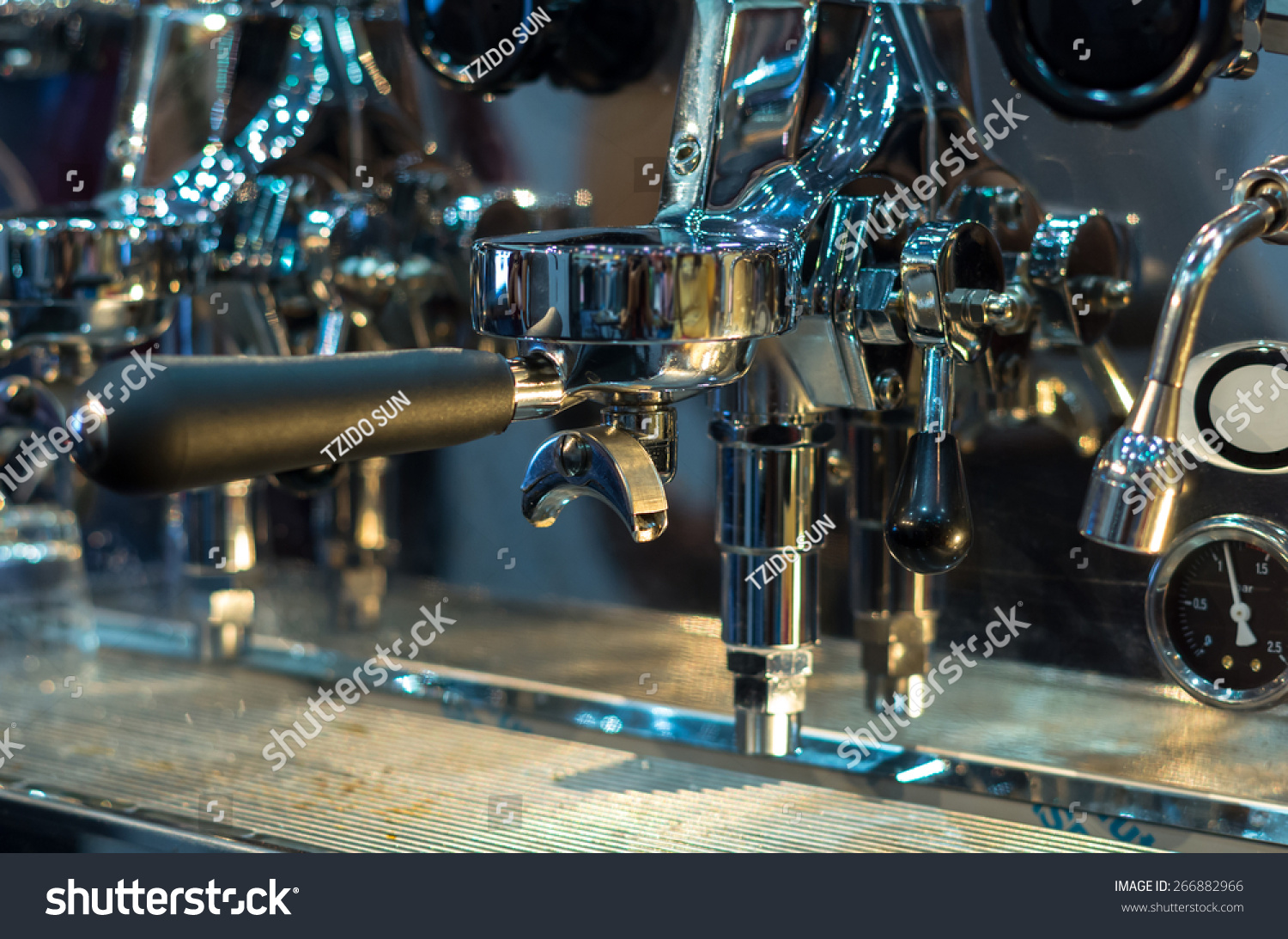 Espresso Coffee Machine Stock Photo Shutterstock