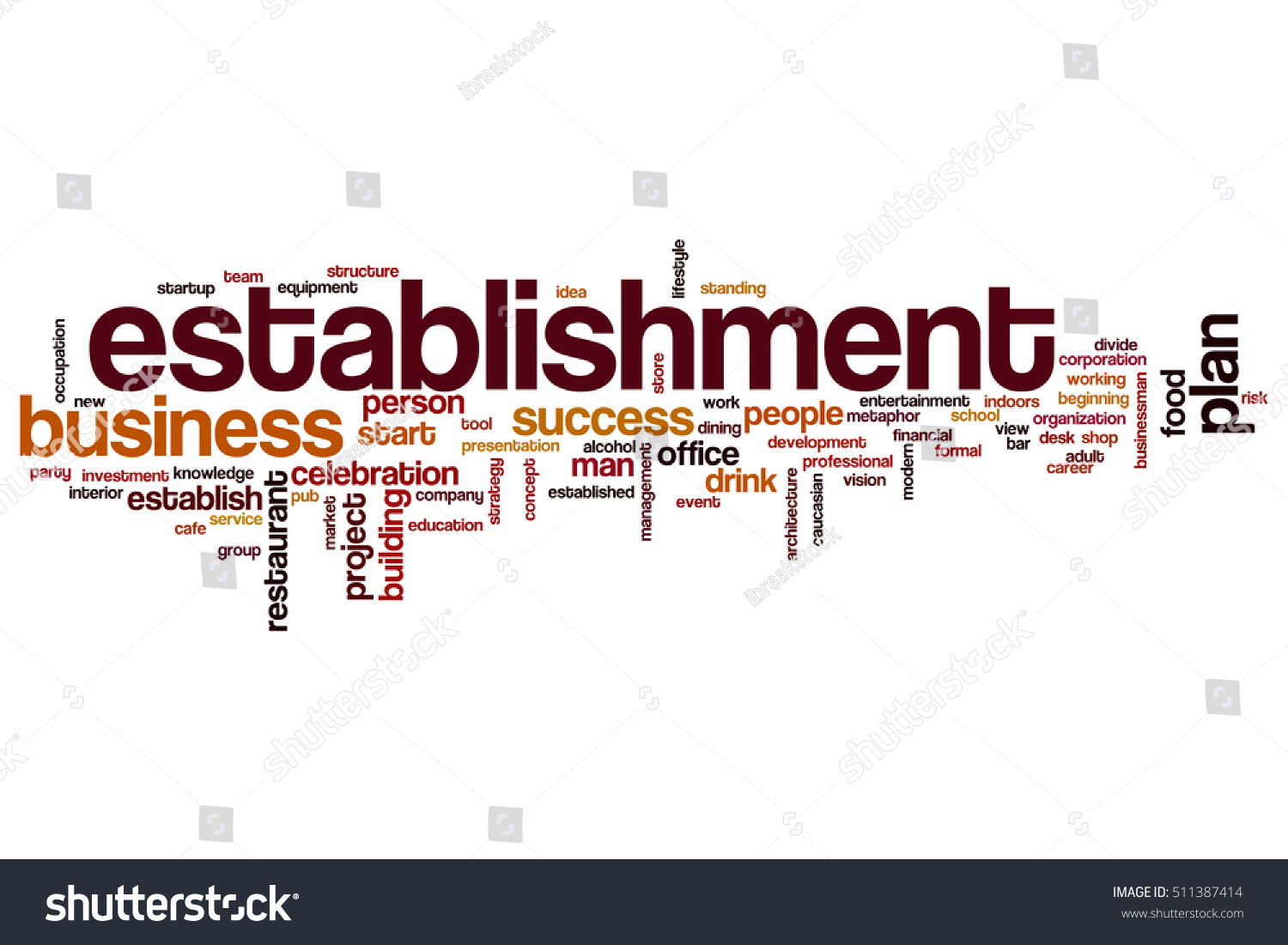 establishment-word-cloud-concept-stock-illustration-511387414