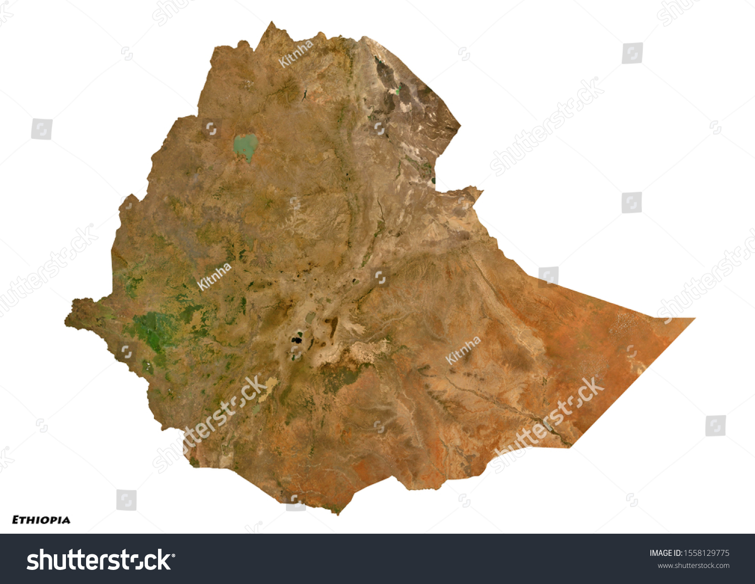 Ethiopia Geography Map 3d Illustration Stock Illustration 1558129775 Stock Photo Ethiopia Geography Map D Illustration 1558129775