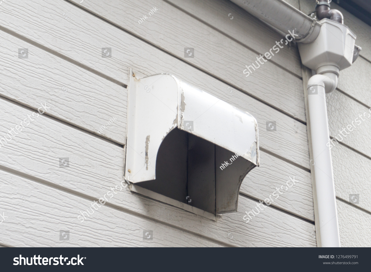 Exhaust Port Outer Wall Stock Photo Edit Now 1276499791