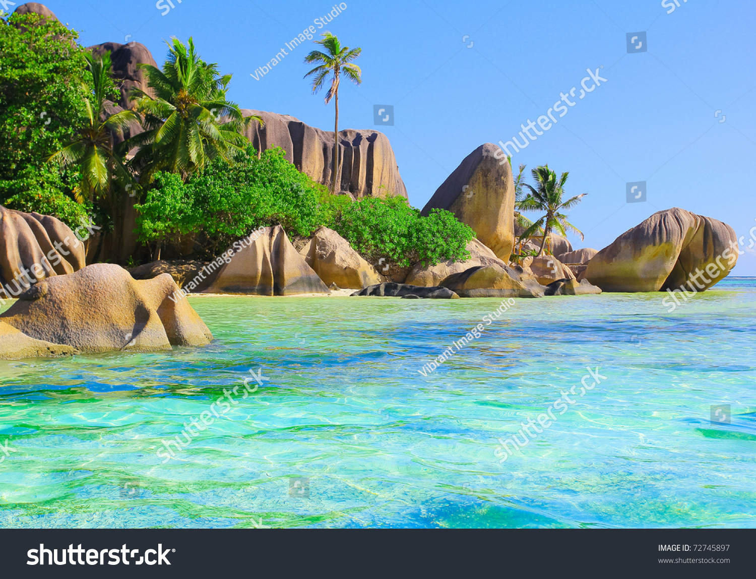 Exotic Getaway Ocean Stock Photo 72745897 : Shutterstock