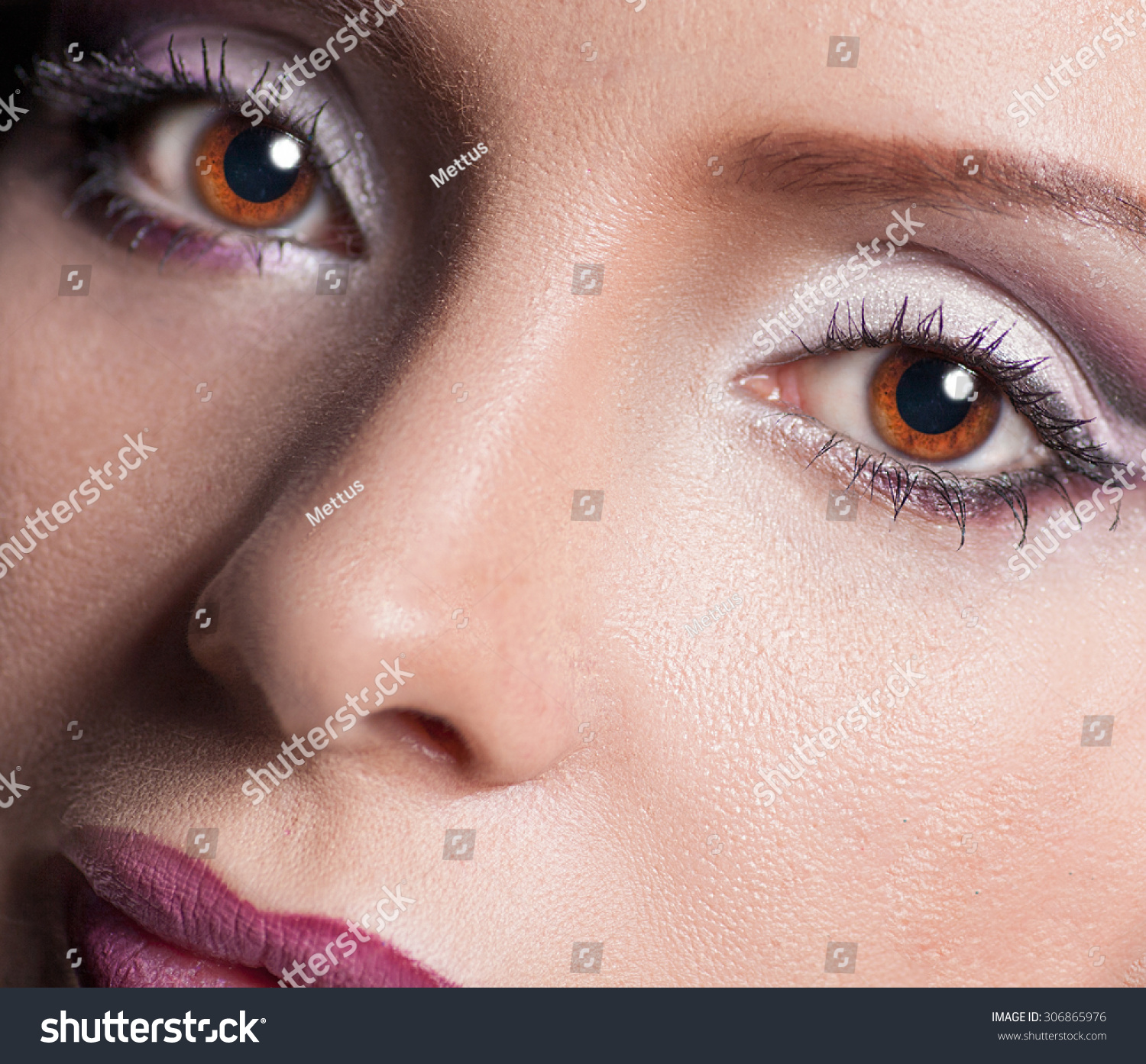 Eyes Nose Lips Part Face Image Stock Photo Edit Now