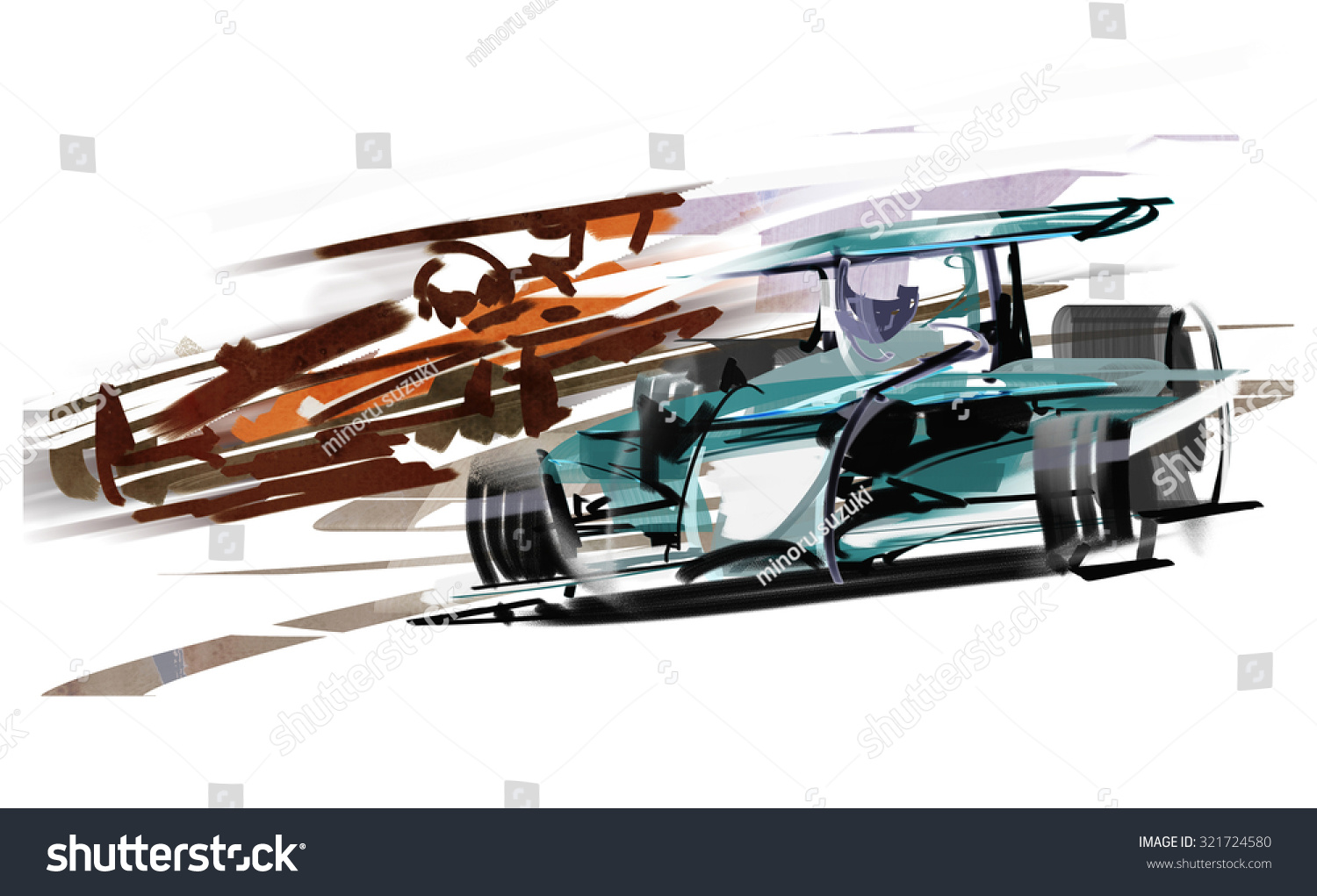  F1 -Car Stock Photo 321724580 Shutterstock