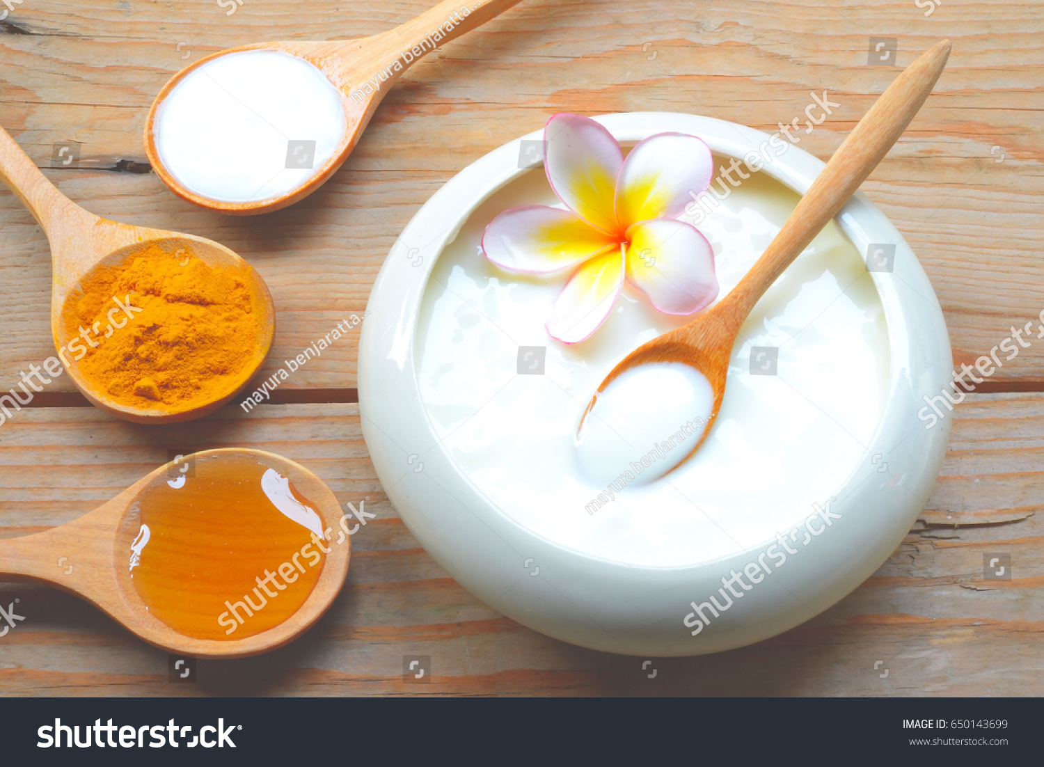 Download Face Mask Turmeric Powder Yogurt Honey Stock Photo Edit Now 650143699 PSD Mockup Templates