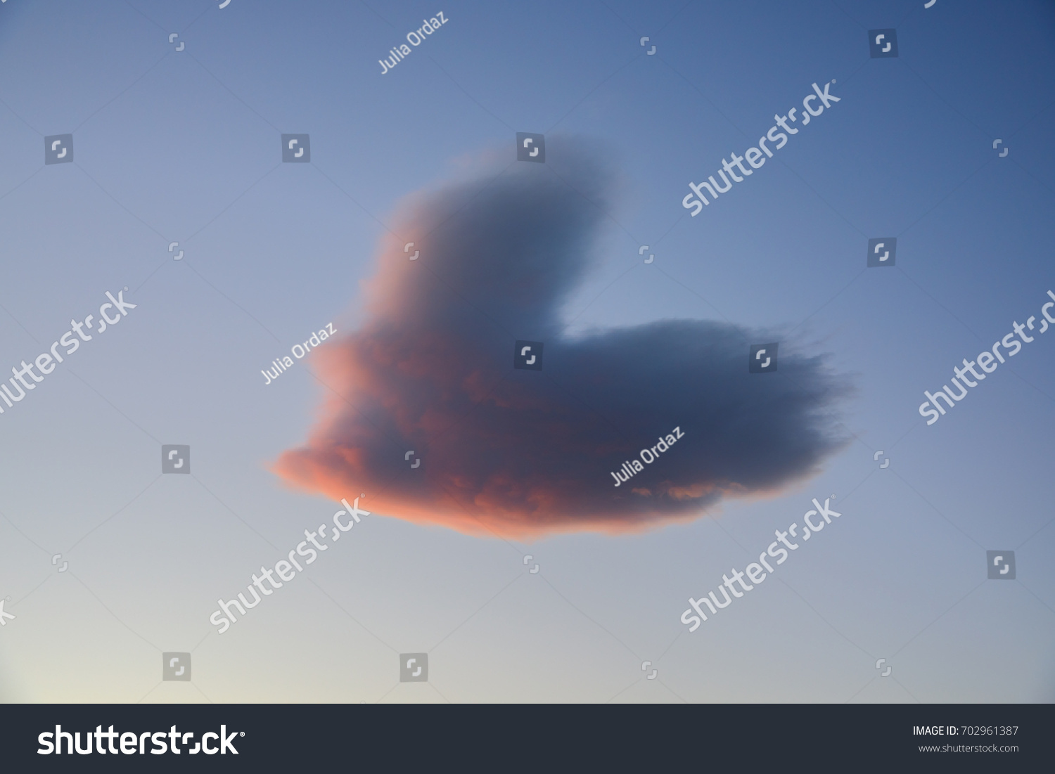 Face Shaped Cloud Stock Photo 702961387 Shutterstock