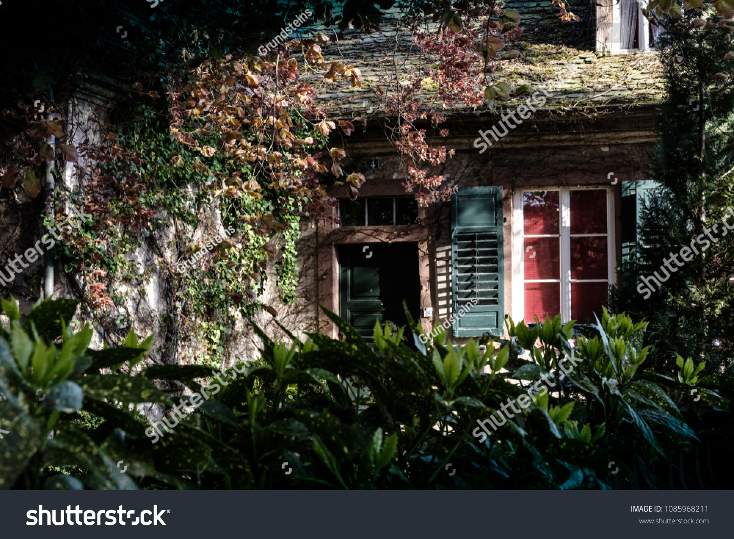 Fairytale Gnome House Deep Garden Wooden Stock Photo Edit Now