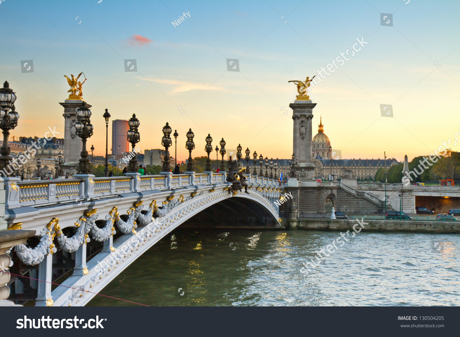 _alexander_iii_paris_bridge Images, Stock Photos & Vectors | Shutterstock