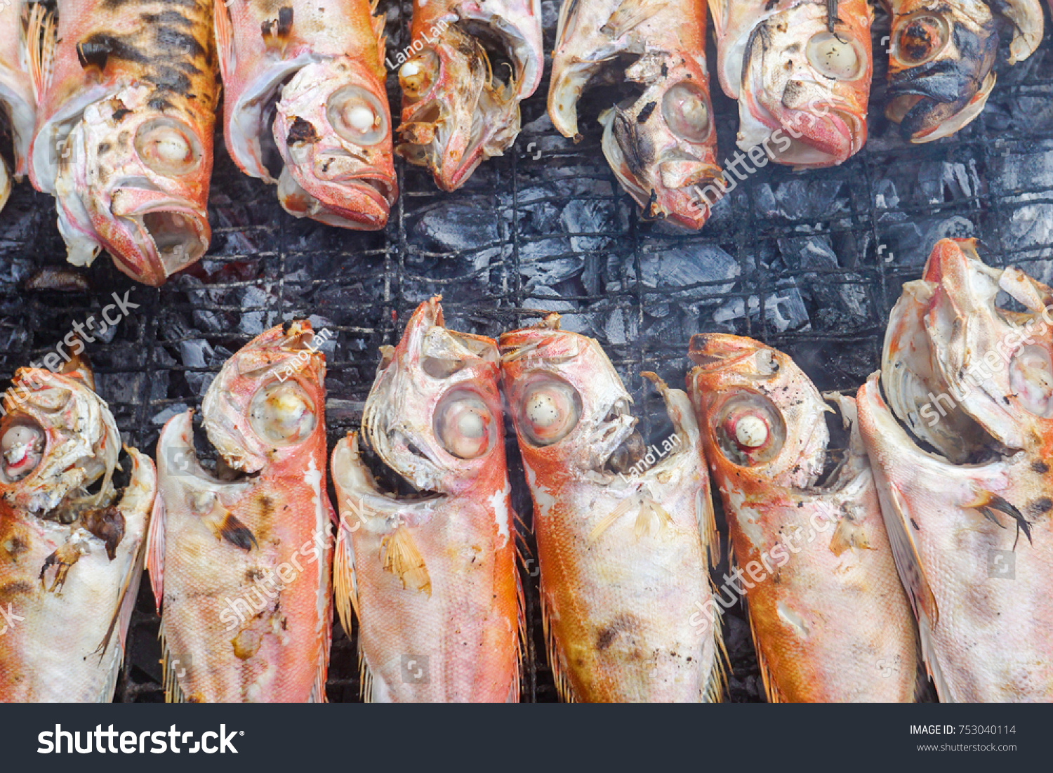 Famous Sabah North Borneo Grilled Fish Stock Photo Edit Now 753040114