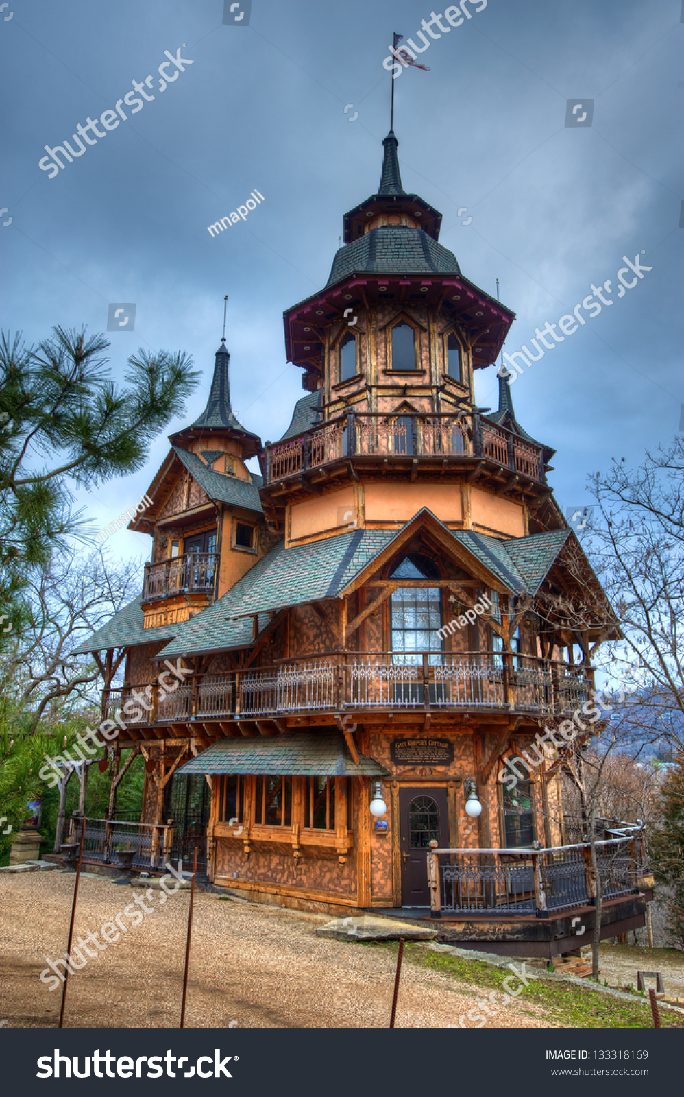 fantasy castle built ozark mountains stock photo edit now 133318169 https www shutterstock com image photo fantasy castle built ozark mountains 133318169