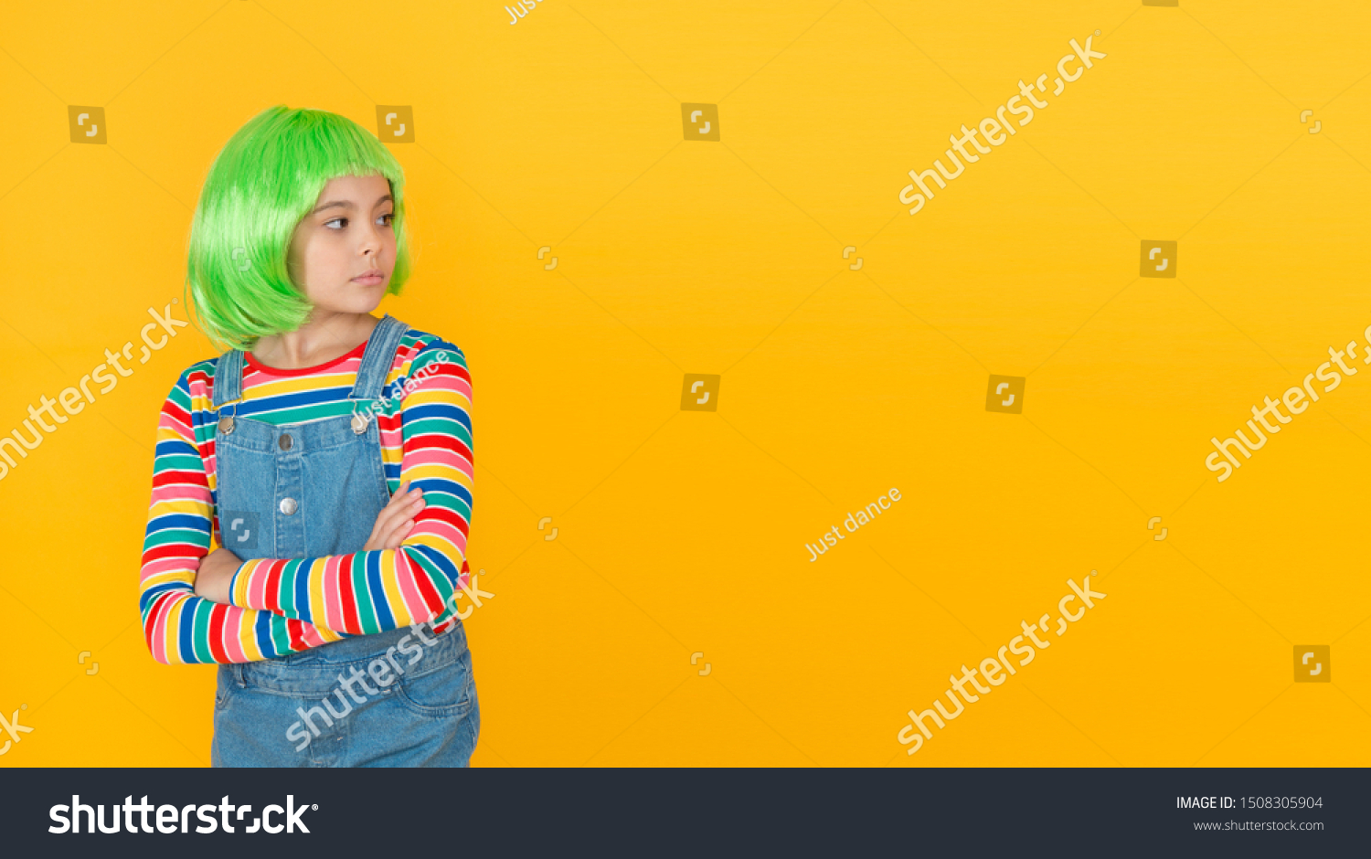 Fantasy Hair Trend Semi Permanent Color Stock Photo Edit Now