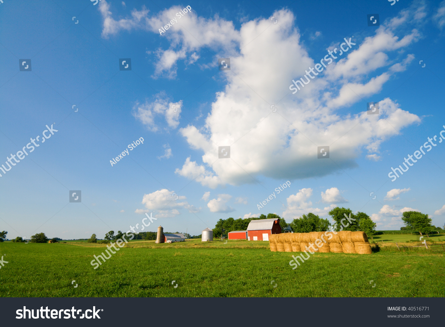  Light Blue Resting Curve Template Design Featuring Farm in Central Indiana