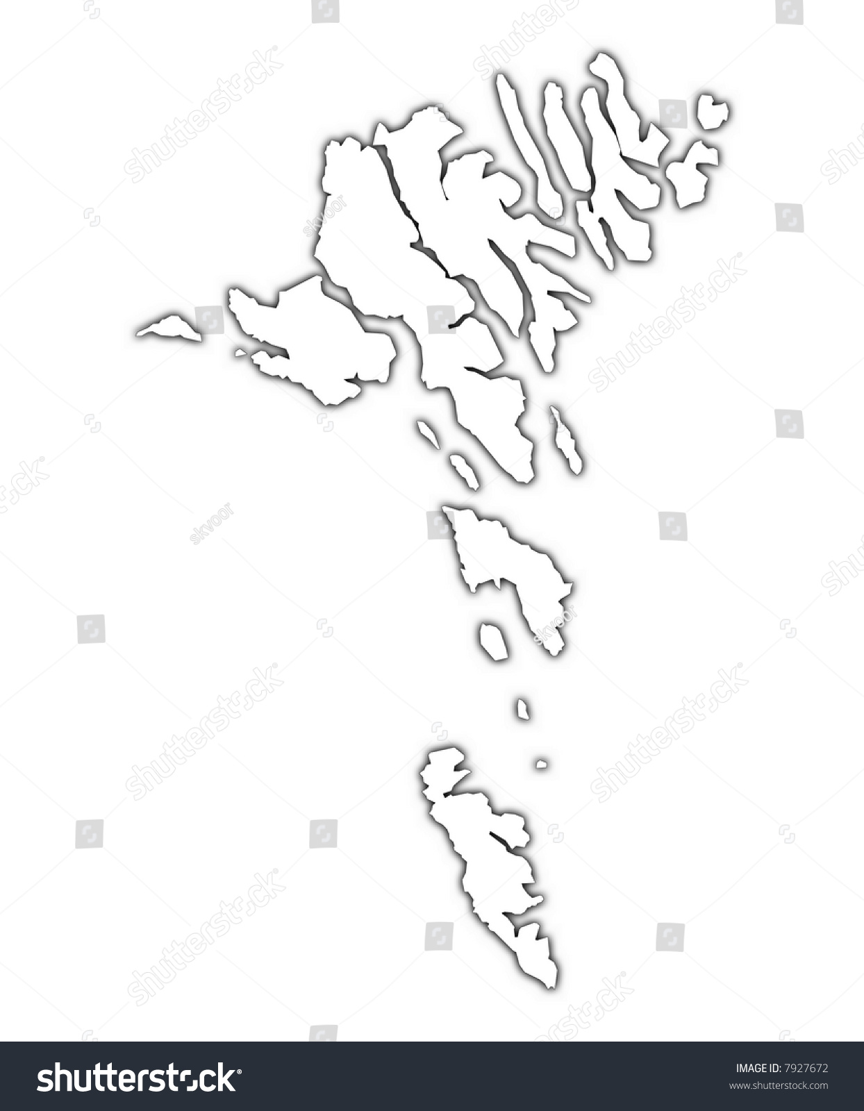 Faroe Islands Outline Map Shadow Detailed Stock Illustration - Faroe Islands Outline Map With Shadow Detailed Mercator Projection faroe islands outline map shadow detailed stock illustration - faroe islands outline map with shadow detailed mercator projection