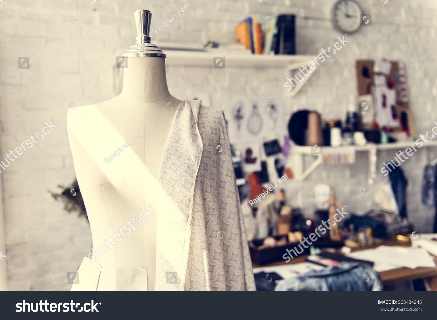Fashion Design Mannequin Measurement Stock Photo 523484245 : Shutterstock