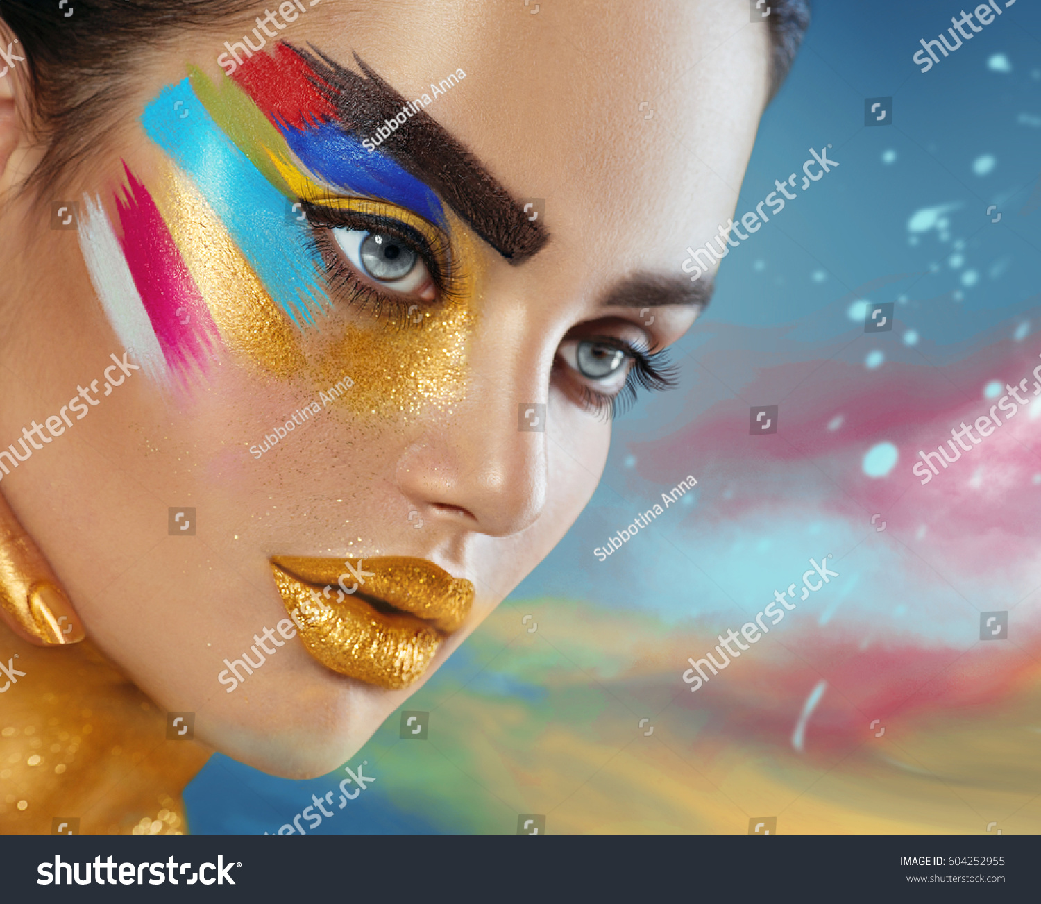 New Fashion Trend: Painted Noses New Fashion Trend: Painted Noses