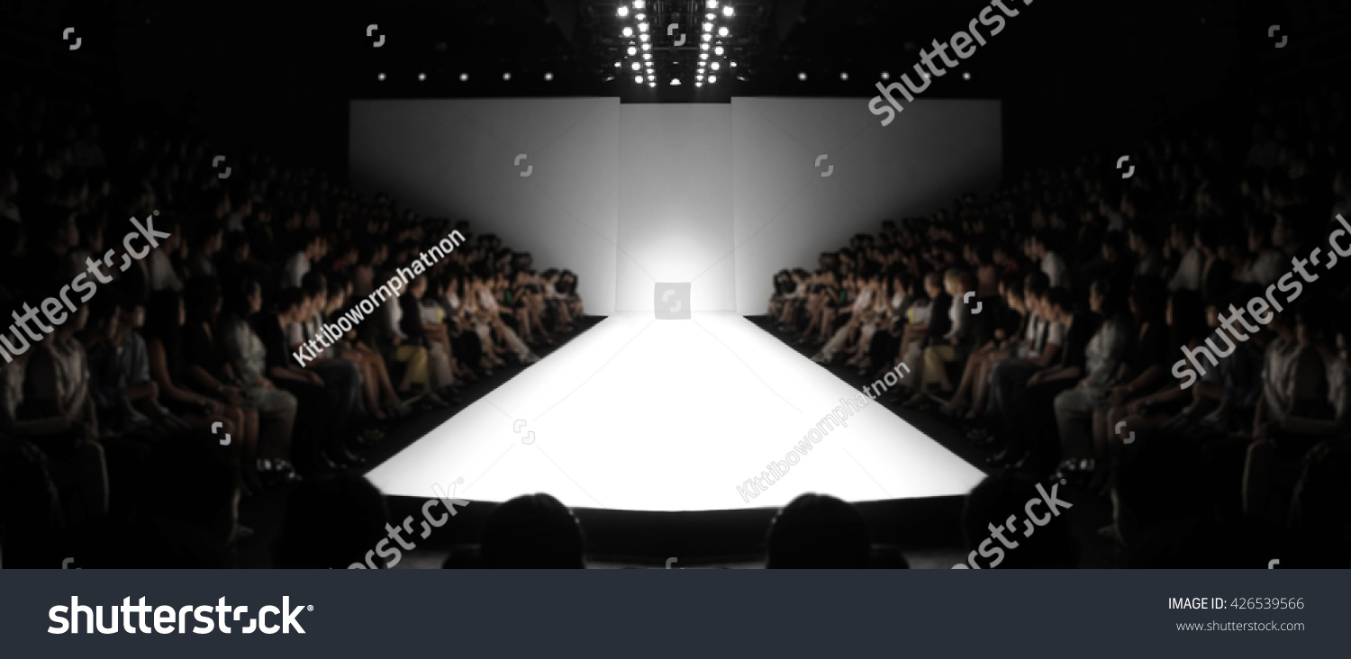 Fashion Runway Out Of Focus,Blur Background Stock Photo 426539566 ...