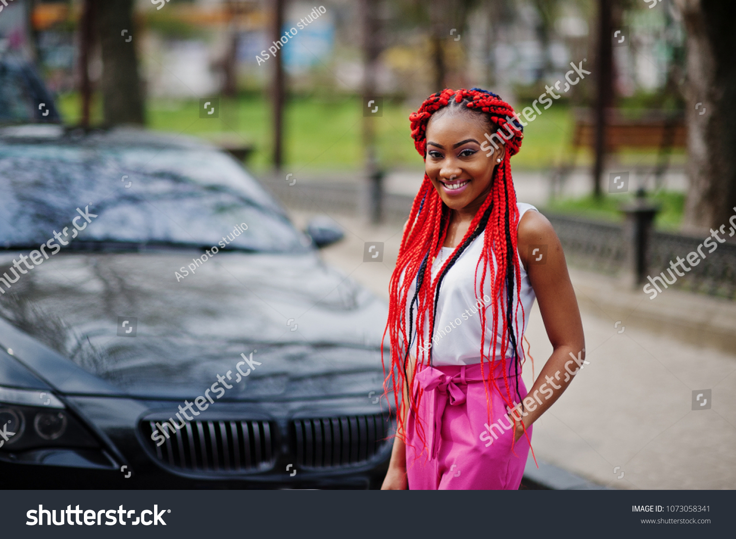 american girl pink car