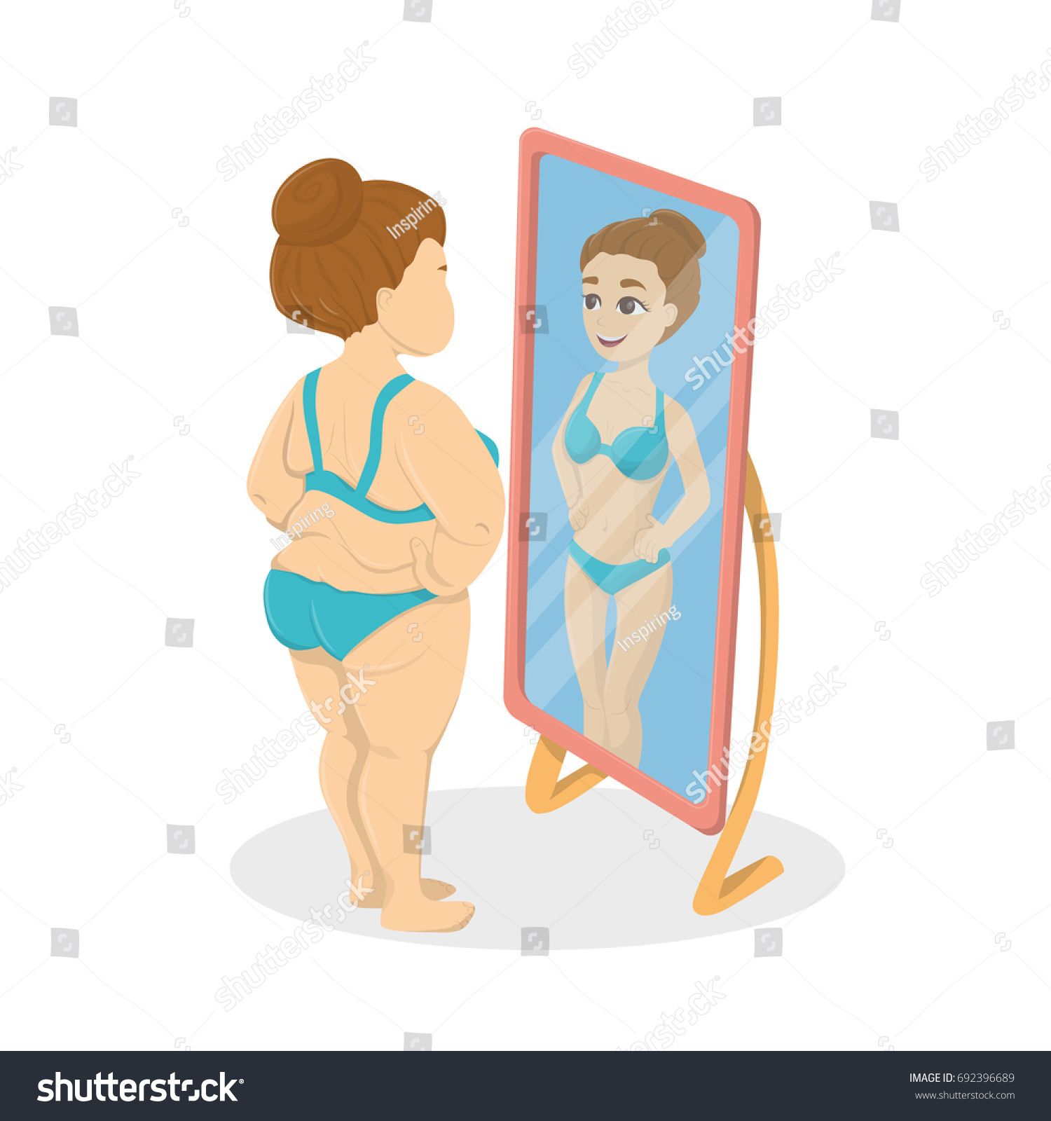 Hôm rày nhịn ăn.. Stock-photo-fat-and-skinny-woman-in-the-mirrors-concept-of-anorexia-and-bulimia-692396689