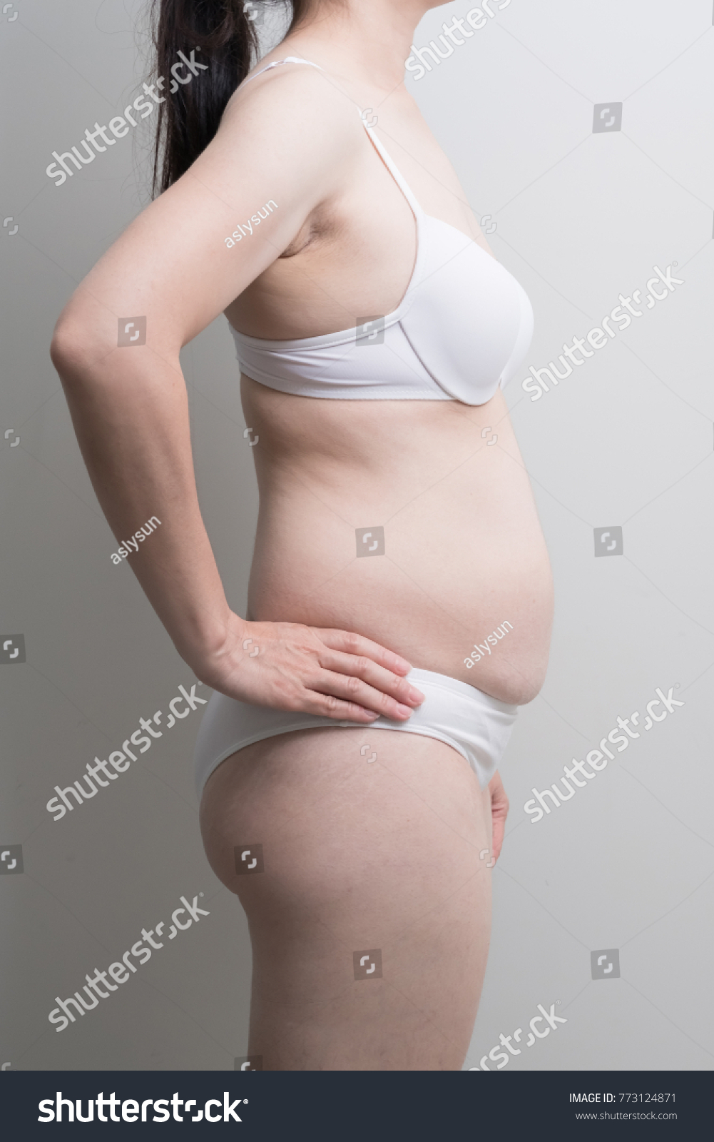 body fat after pregnancy