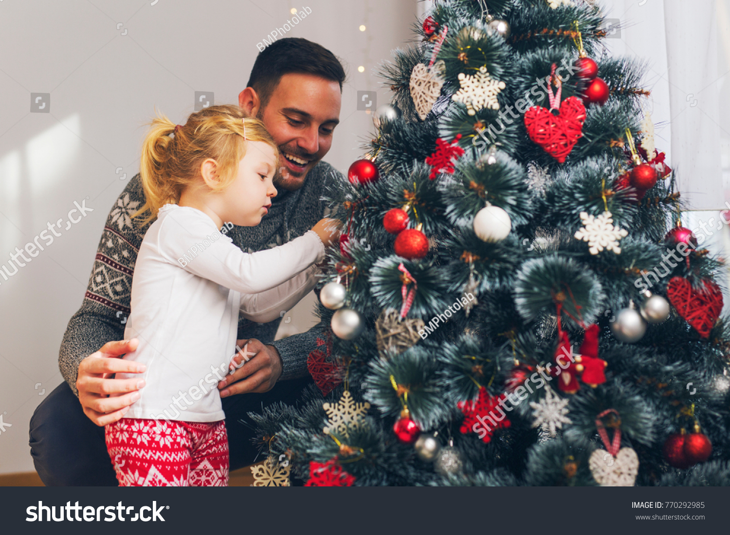 father daughter christmas ornaments