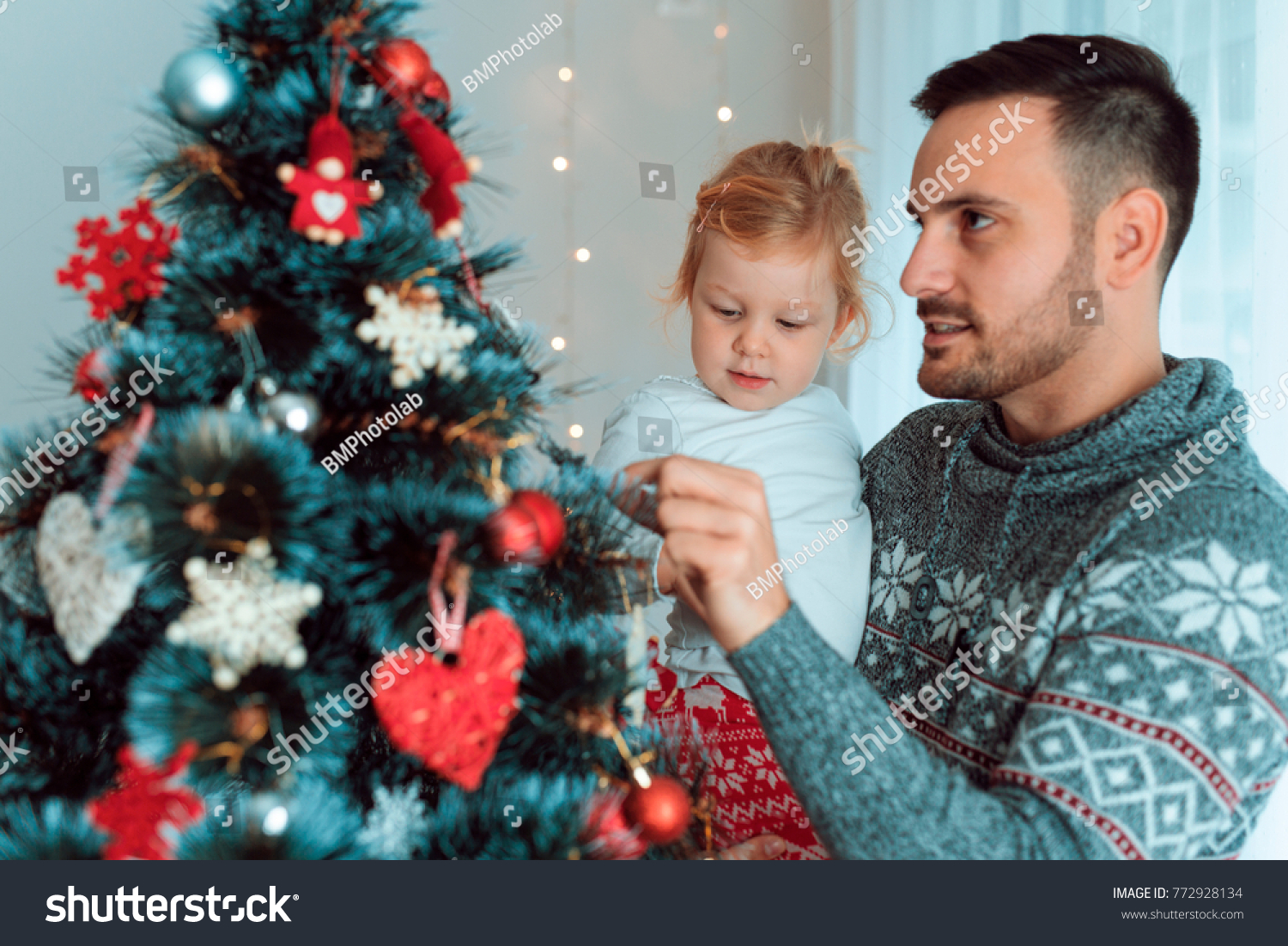 father daughter christmas ornaments