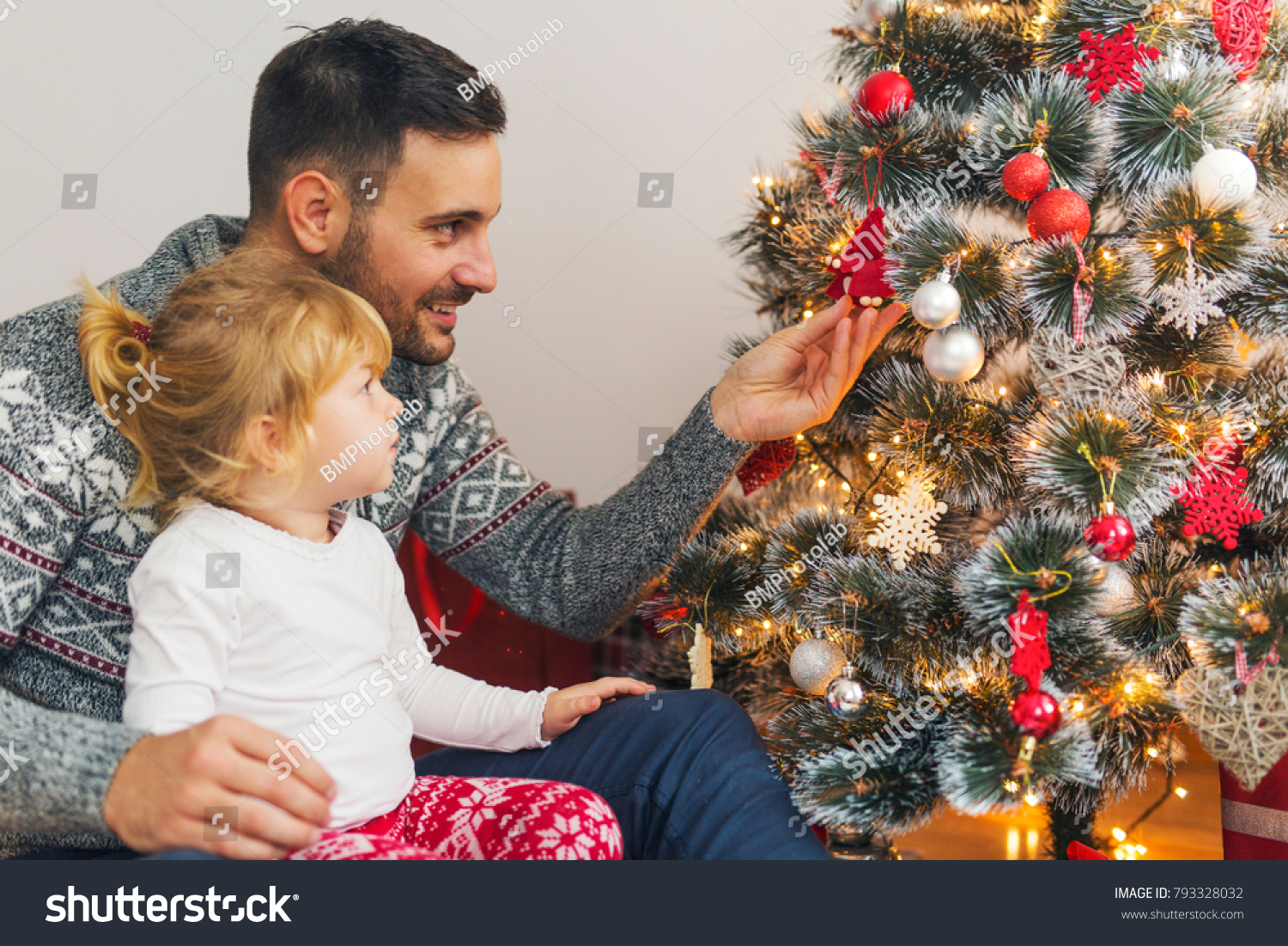 father daughter ornament