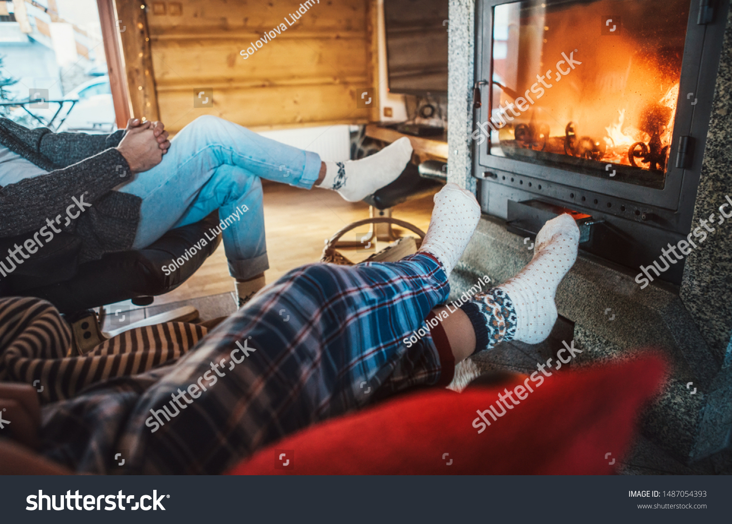 Father Son Sitting Comfortable Armchairs Their Stock Photo Edit