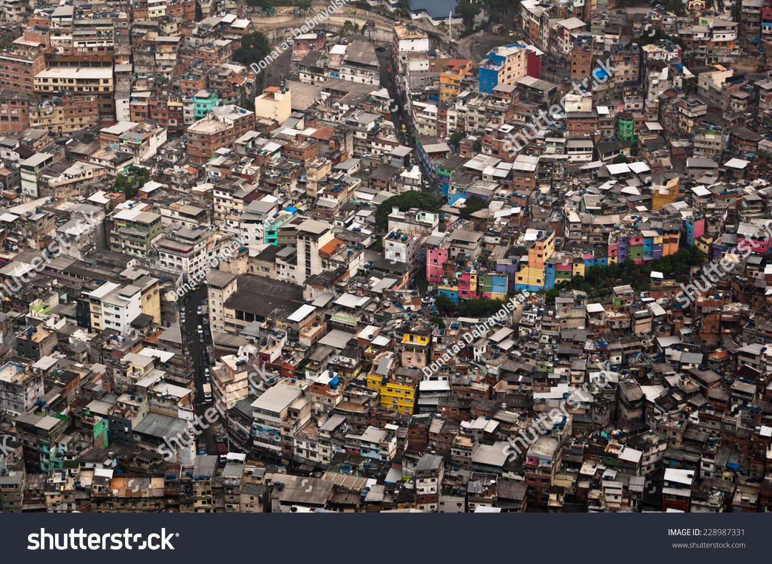 Favela Da Rocinha, The Biggest Slum (Shanty Town) In Latin America ...