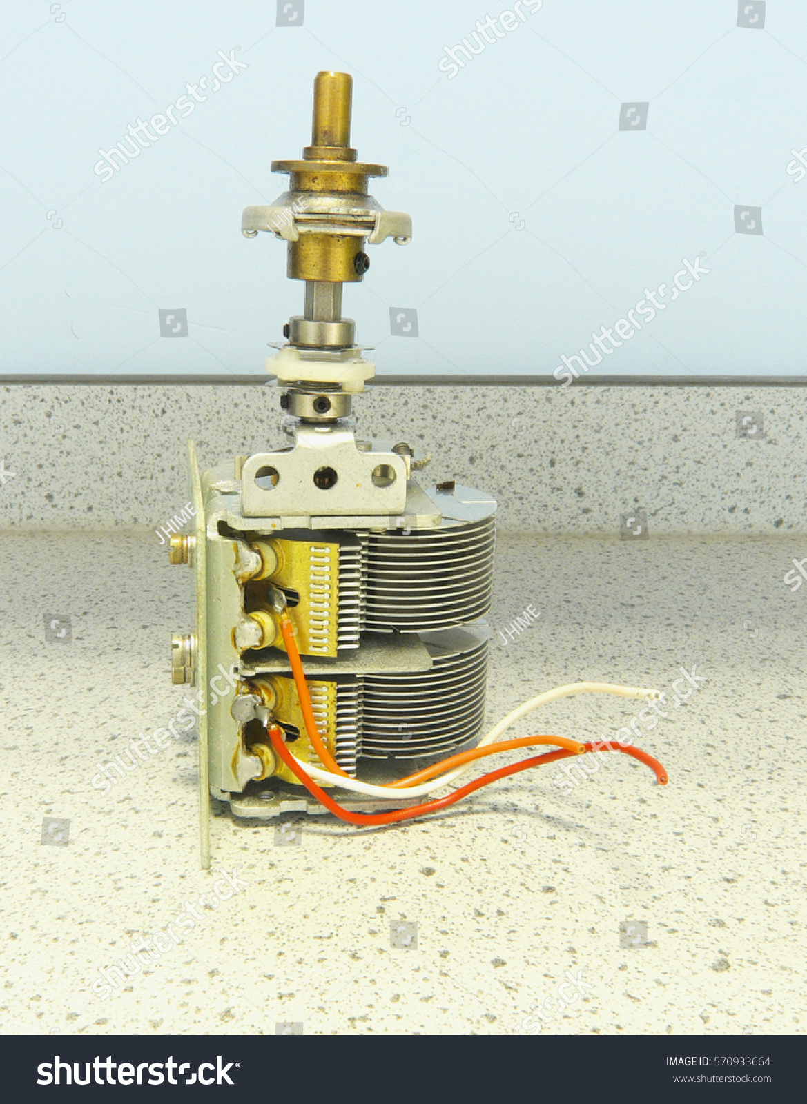 February 2017a Variable Capacitor Air Dielectric Stock Photo 570933664 ...