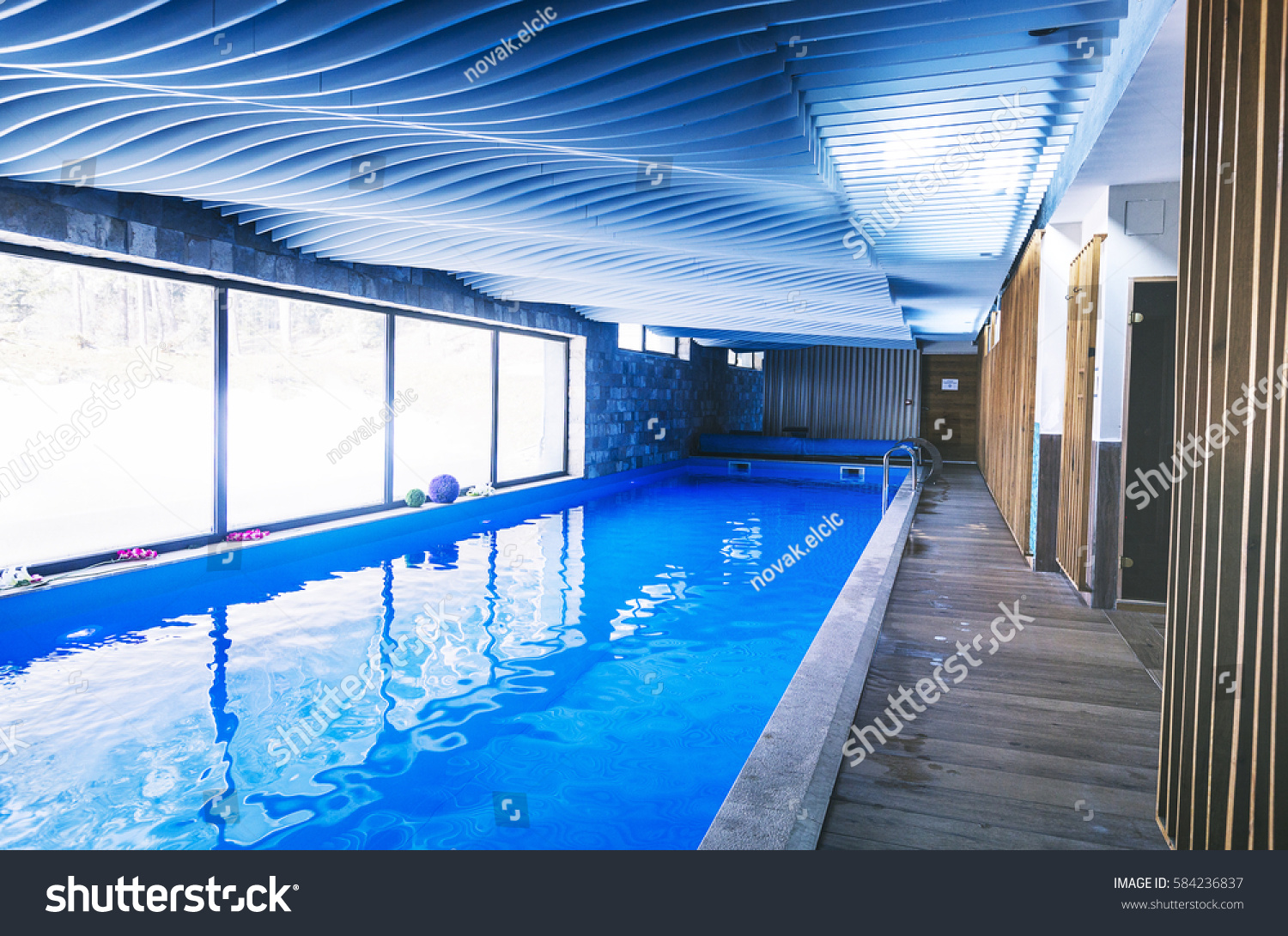 February 182017 Bern Switzerland Indoor Swimming Stock Photo Edit Now 584236837