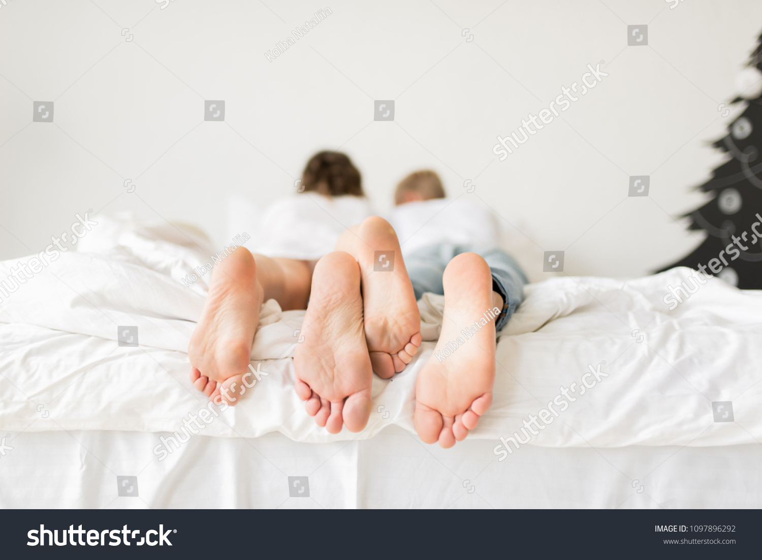 boy and girl bed