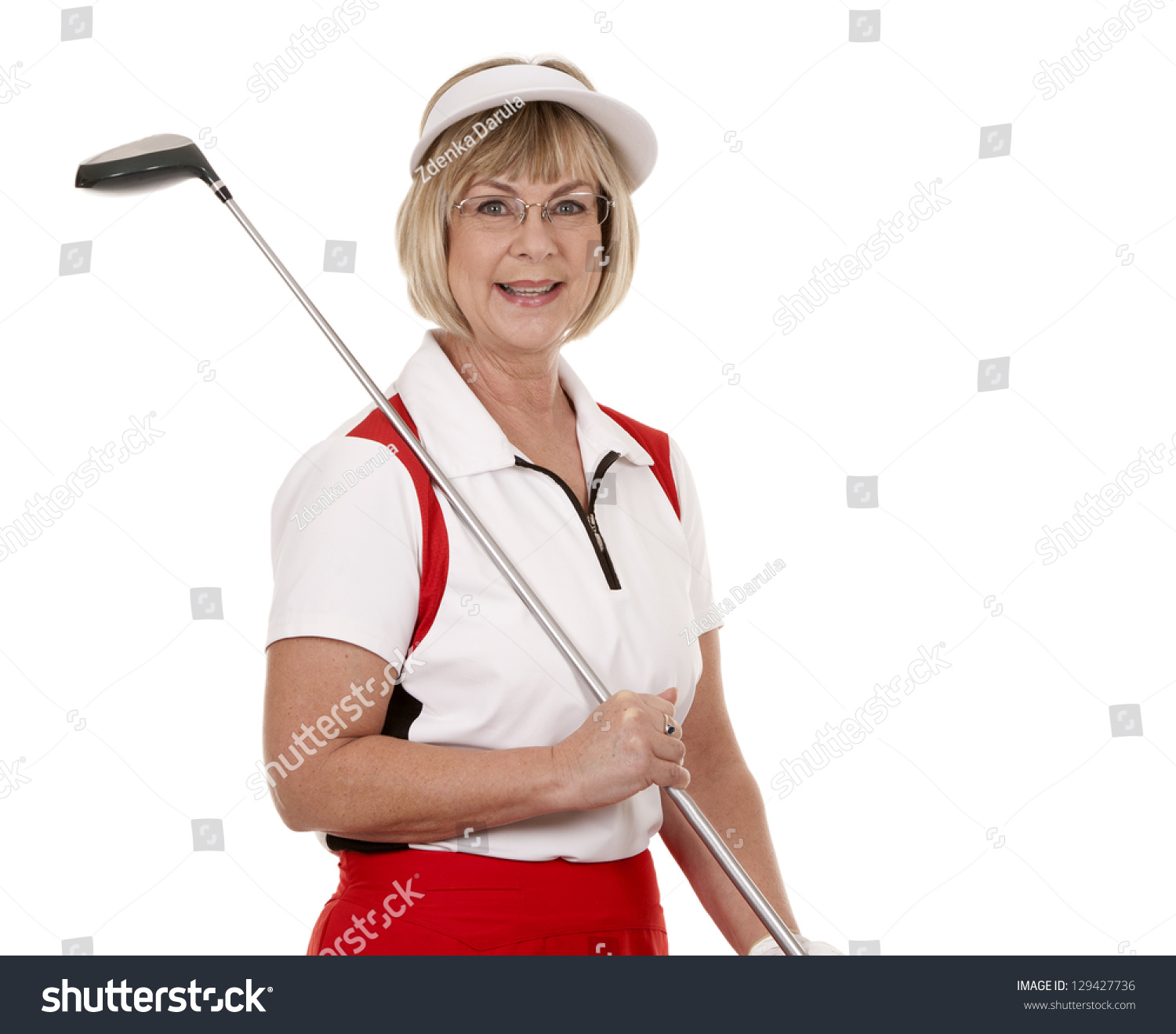 female golfer outfit