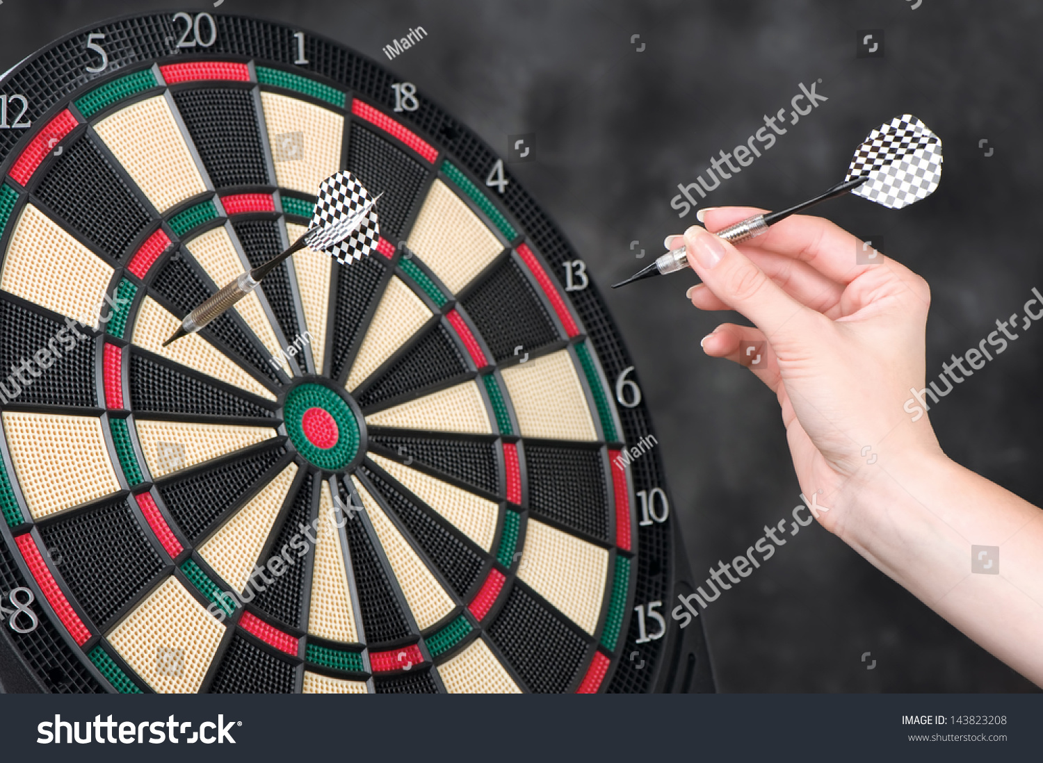 throwing darts