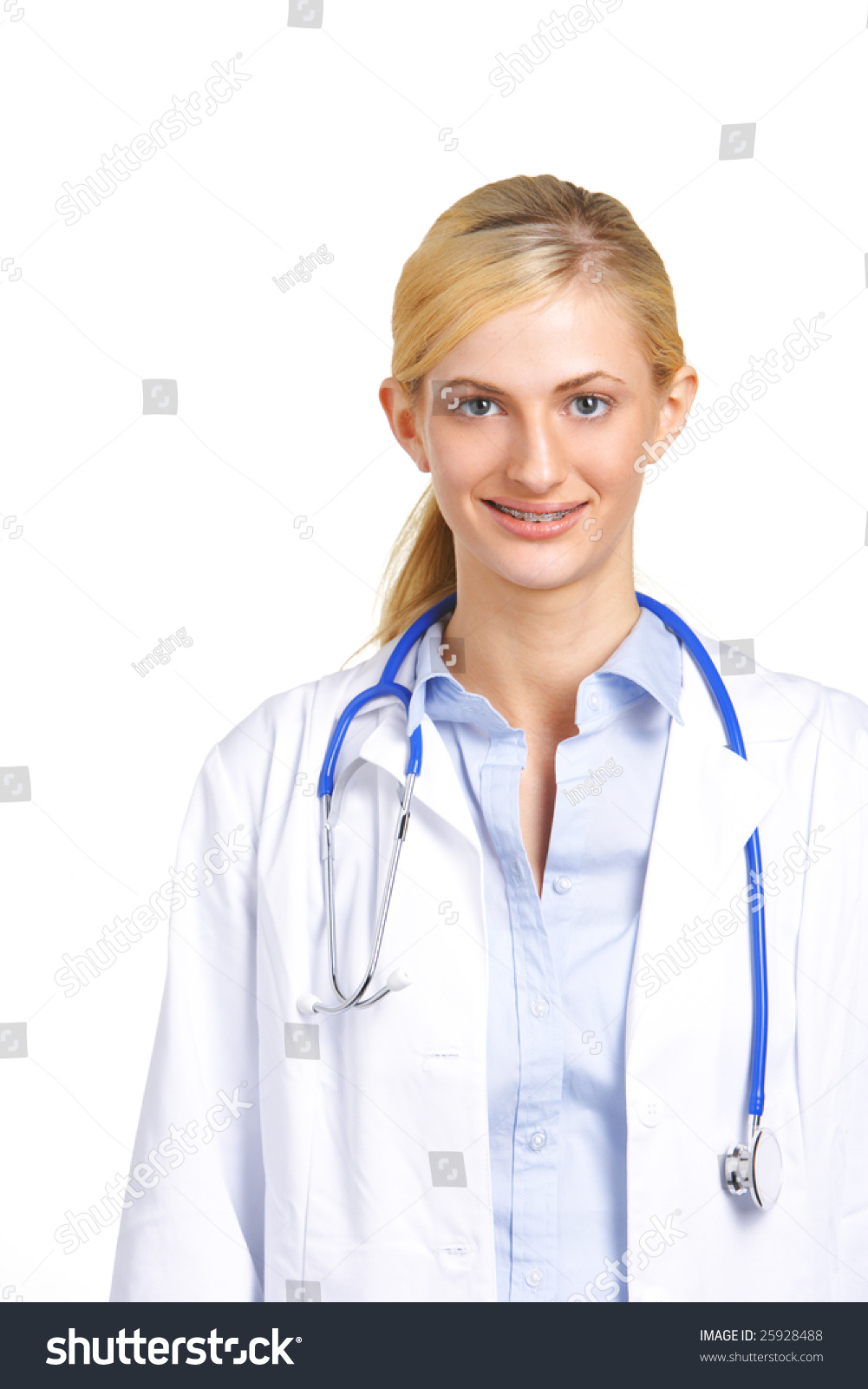 Female Medical Student Studio Stock Photo 25928488 | Shutterstock