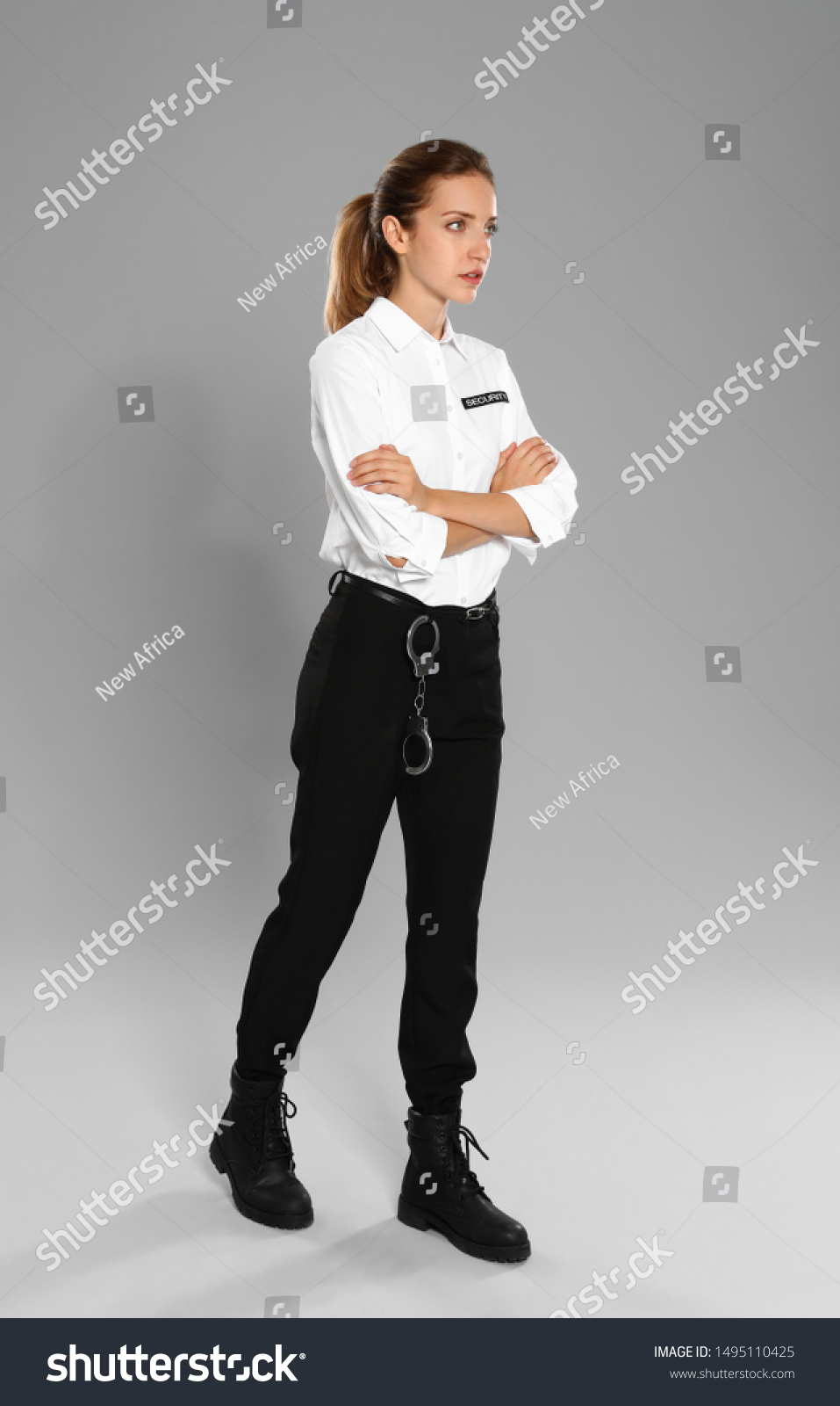 female security guard shoes