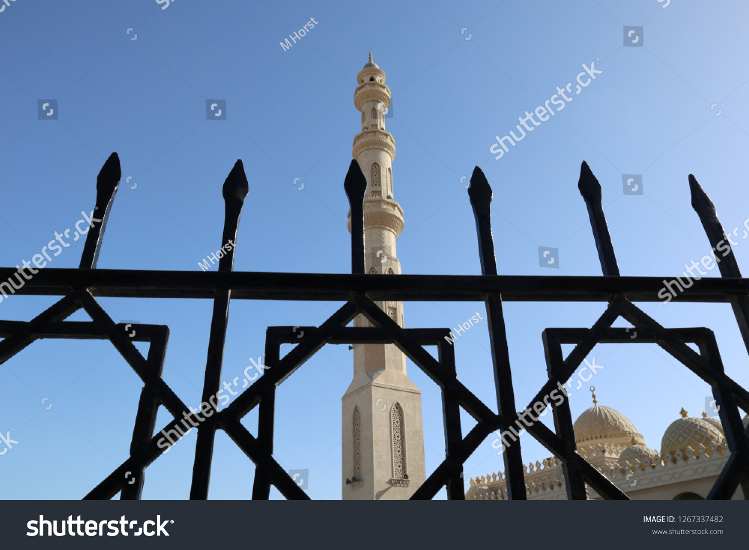 Fence Mosque Stock Photo Edit Now 1267337482