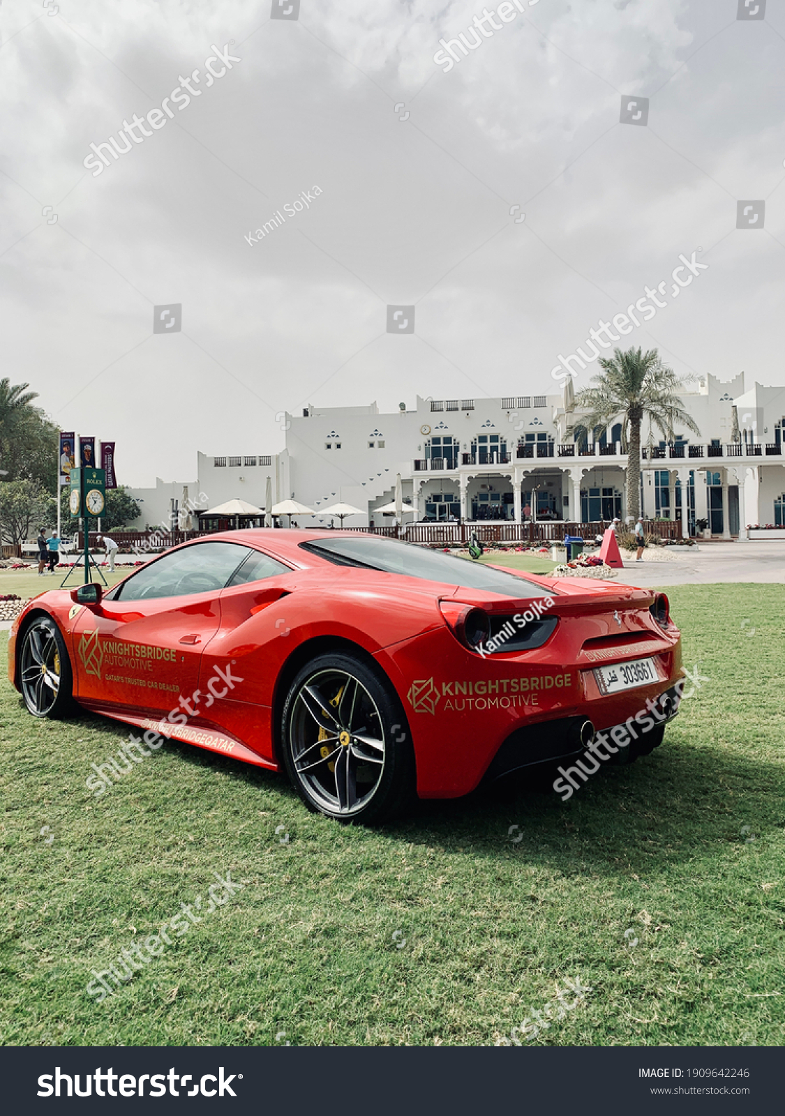 Ferrari Commercial Bank Qatar Masters Doha Stock Photo Edit Now 1909642246